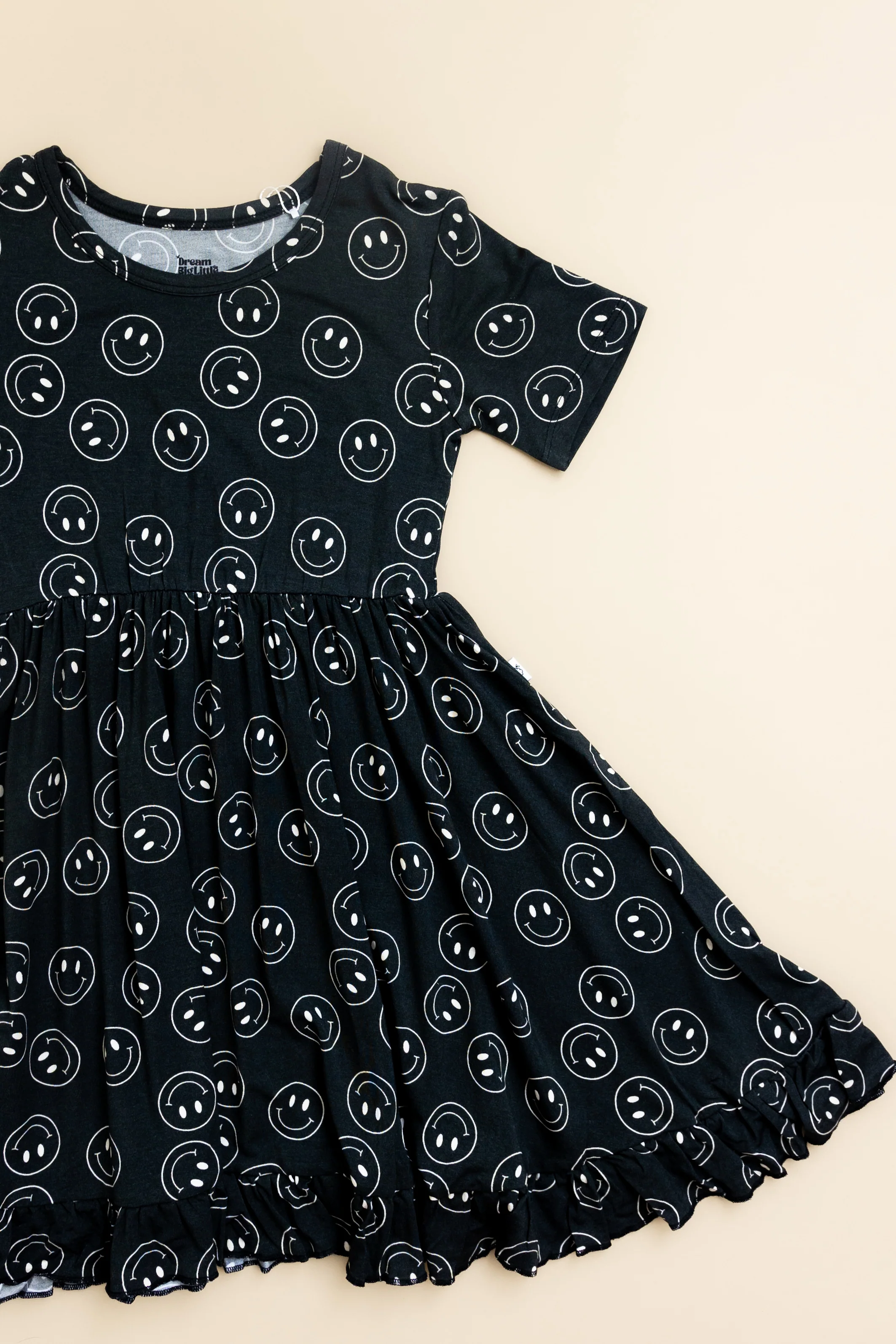 MIDNIGHT SMILES DREAM RUFFLE DRESS - Image 6