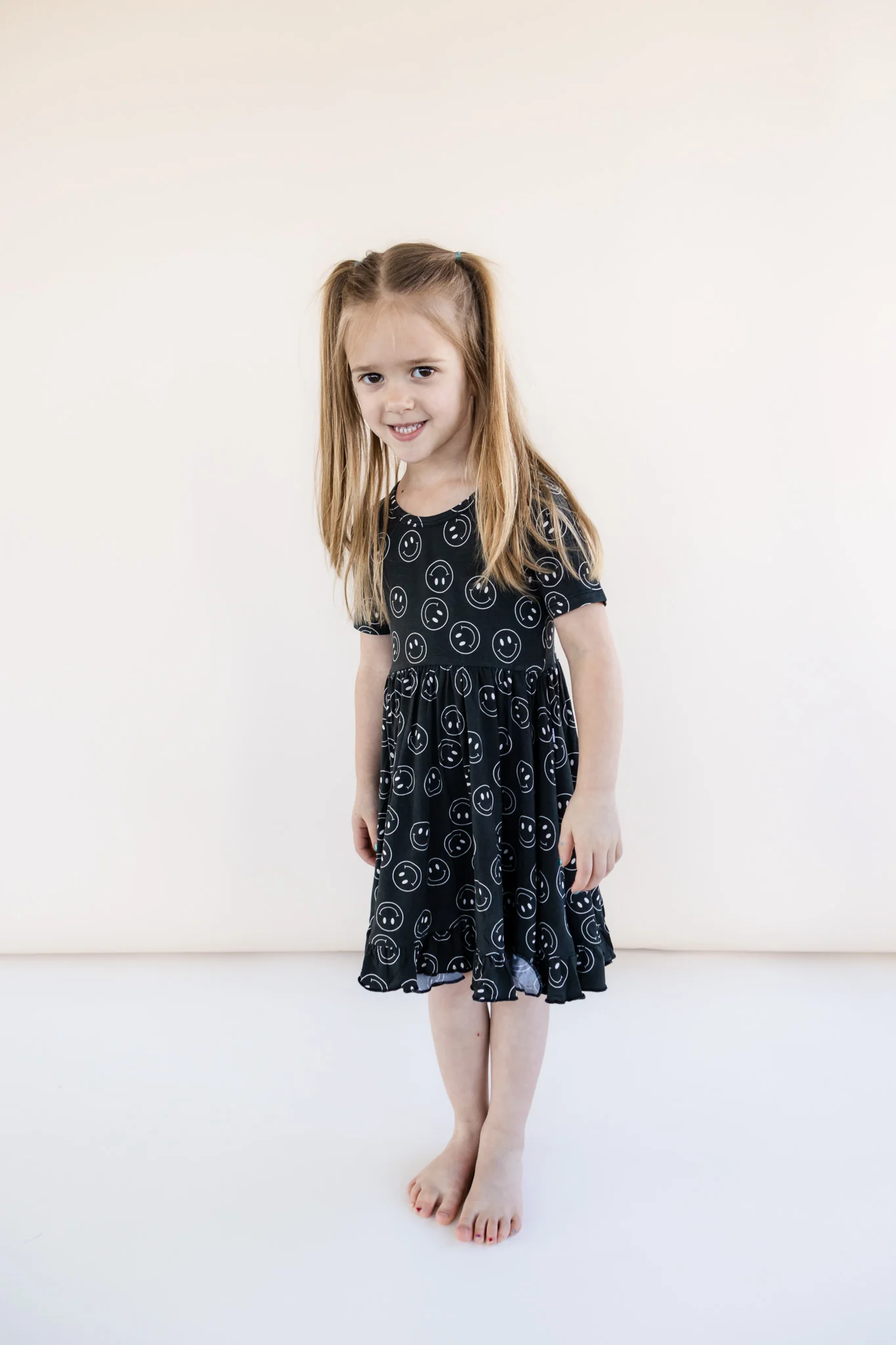 MIDNIGHT SMILES DREAM RUFFLE DRESS - Image 7