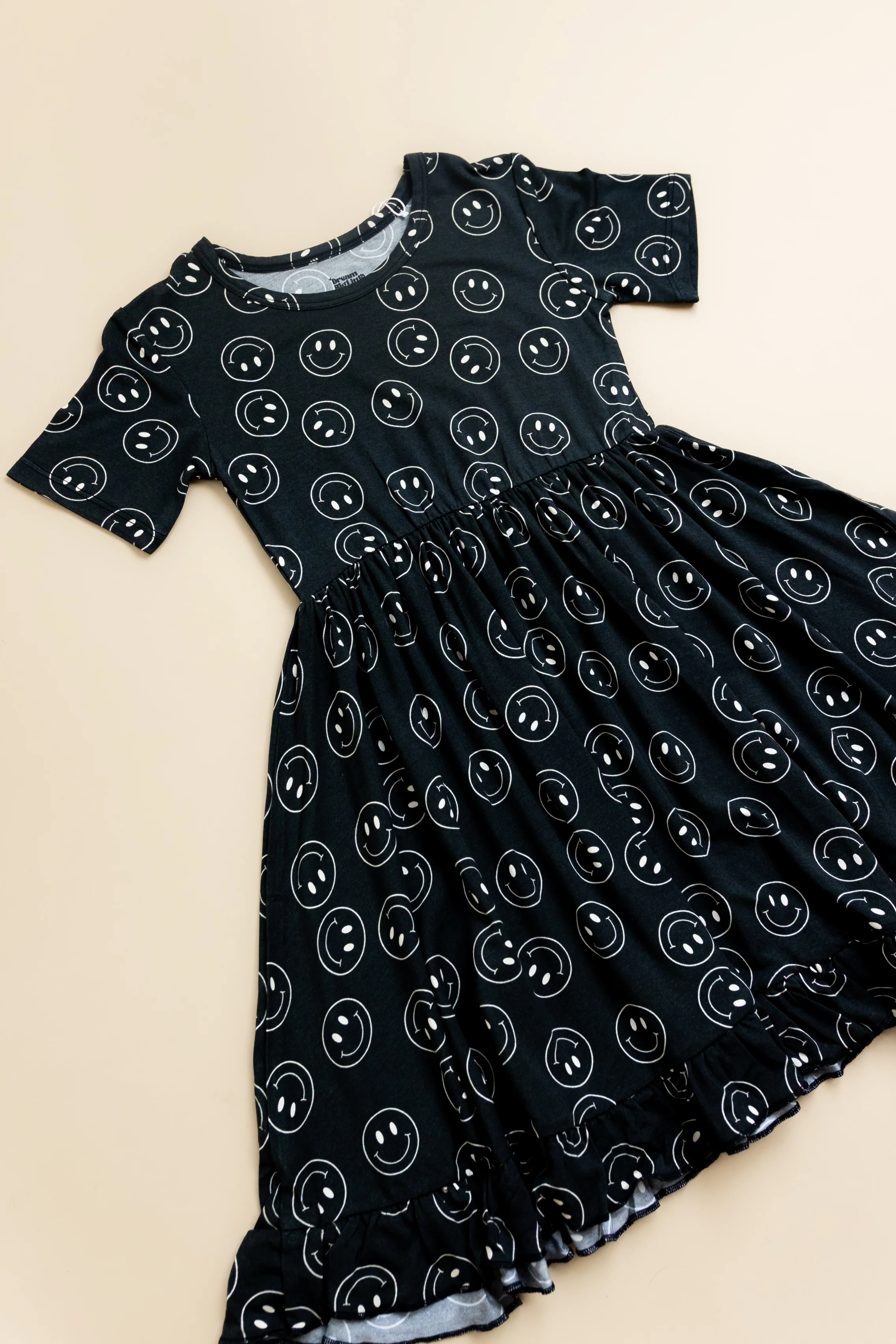MIDNIGHT SMILES DREAM RUFFLE DRESS - Image 8