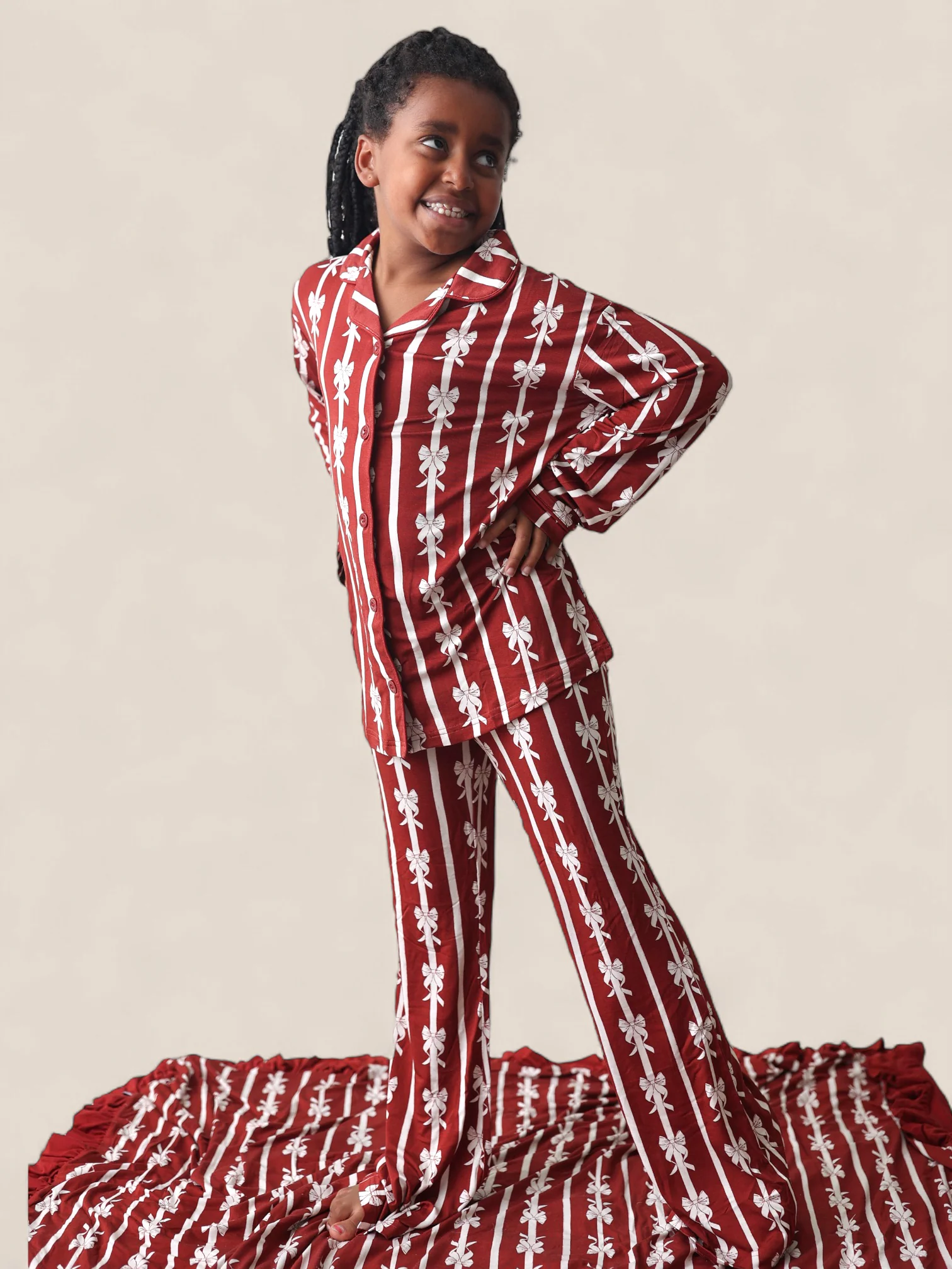MISTLE-BOWS DREAM GIRL'S FLARE SET - Image 10
