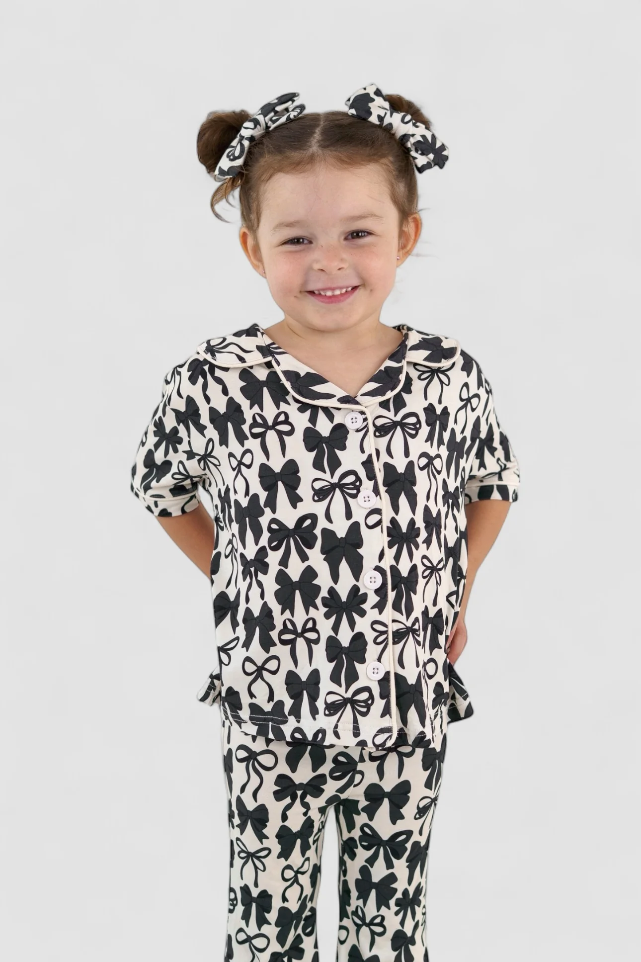 NEUTRAL BOWS DREAM GIRL'S FLARE SET - Image 10