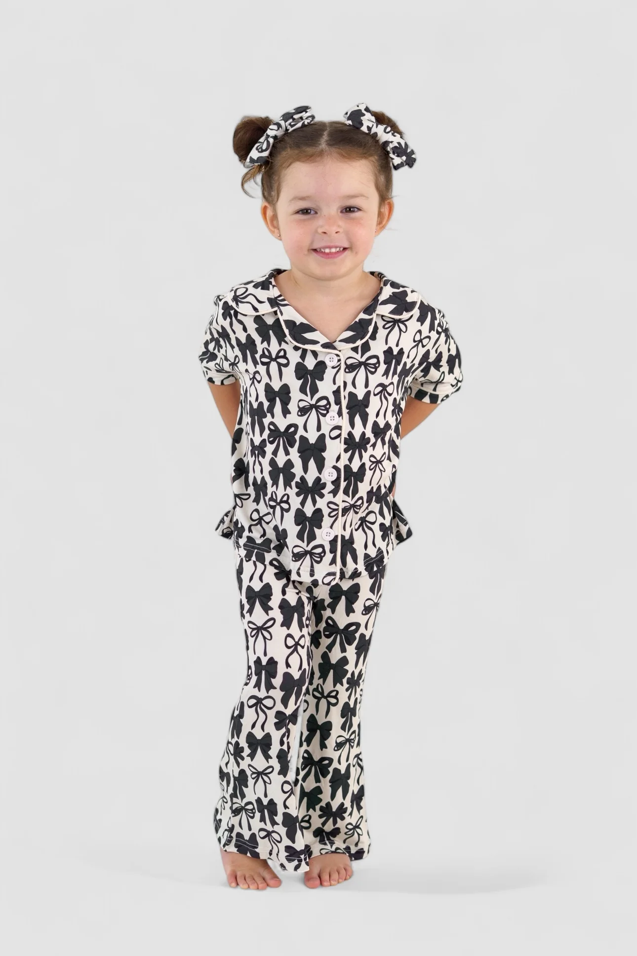 NEUTRAL BOWS DREAM GIRL'S FLARE SET - Image 11