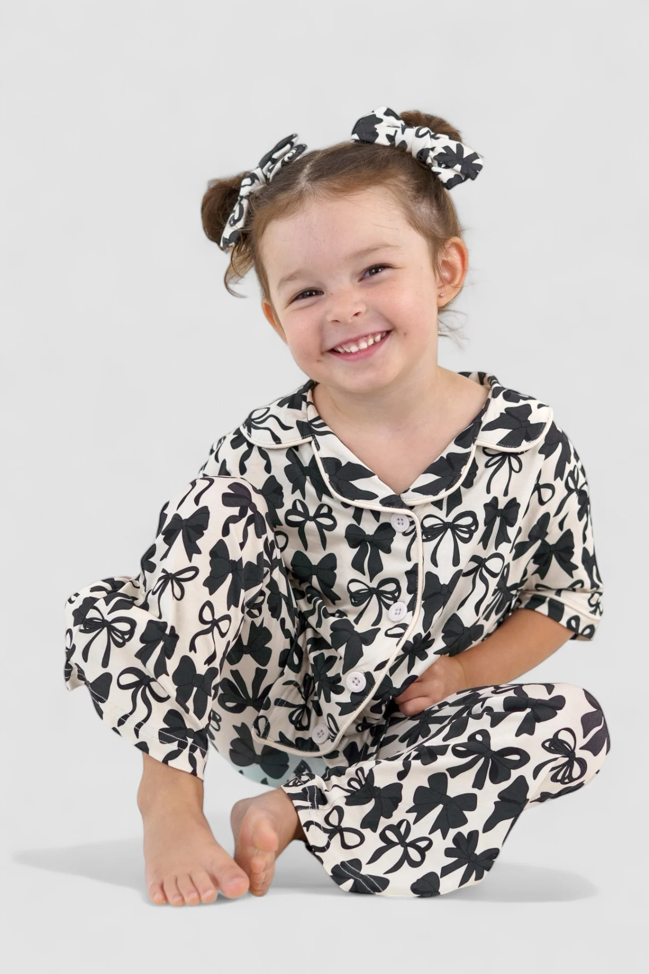 NEUTRAL BOWS DREAM GIRL'S FLARE SET - Image 9