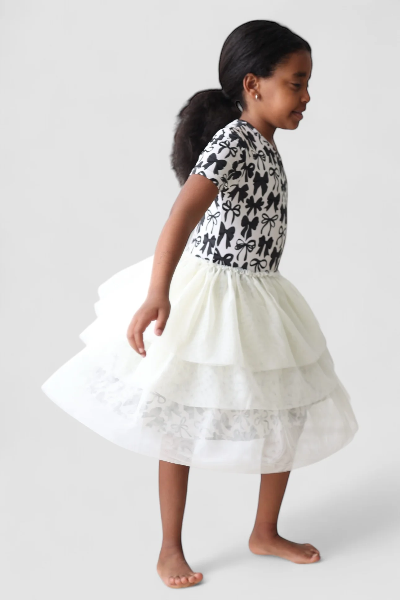 NEUTRAL BOWS DREAM TUTU DRESS - Image 13