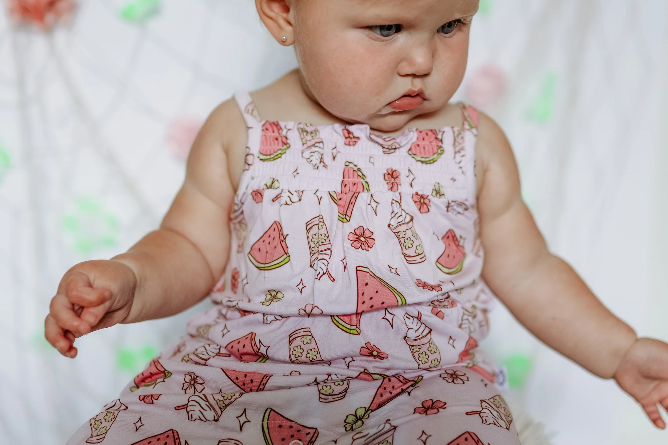 SWEET SUMMERTIME DREAM SMOCKED JUMPSUIT - Image 3