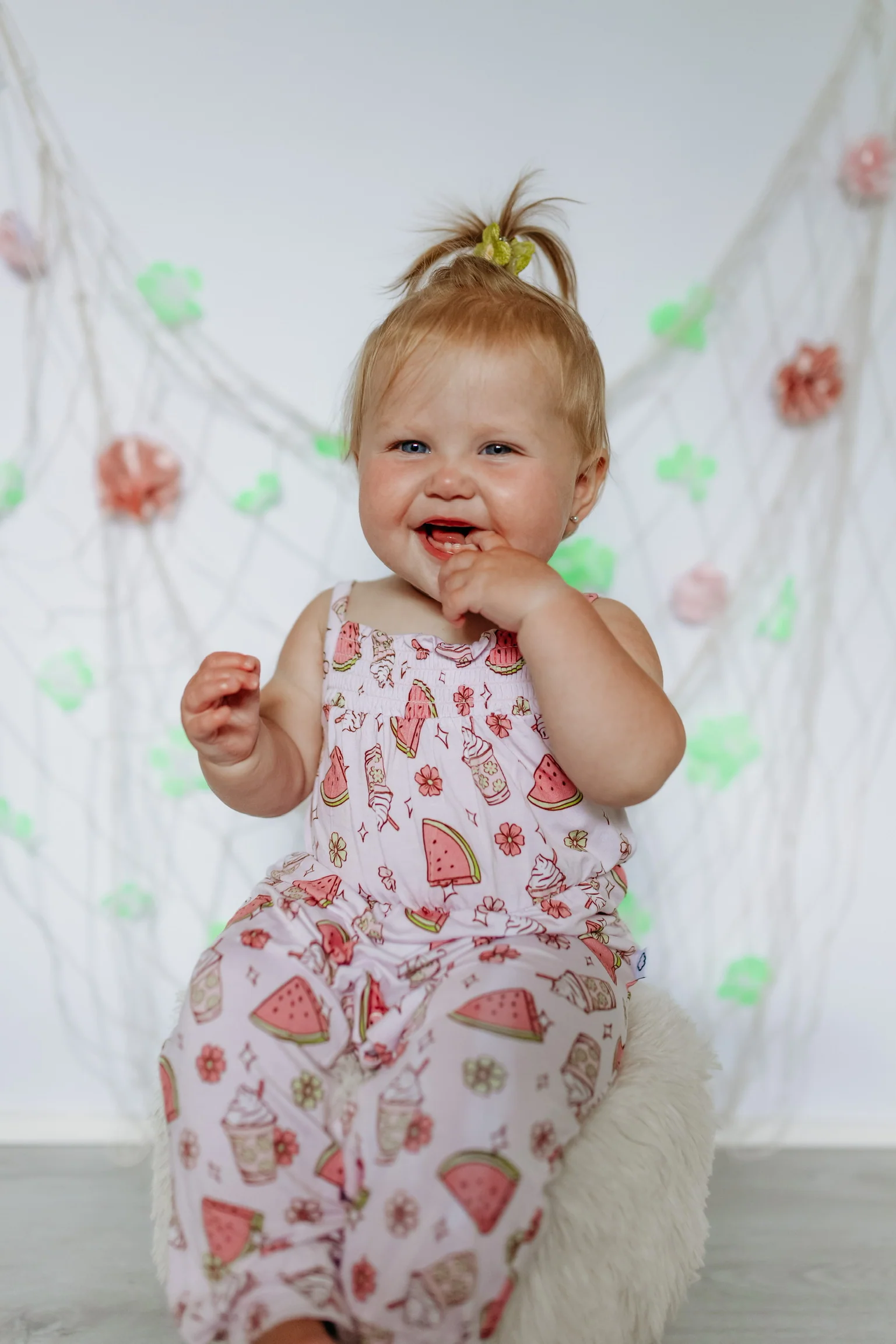 SWEET SUMMERTIME DREAM SMOCKED JUMPSUIT - Image 4