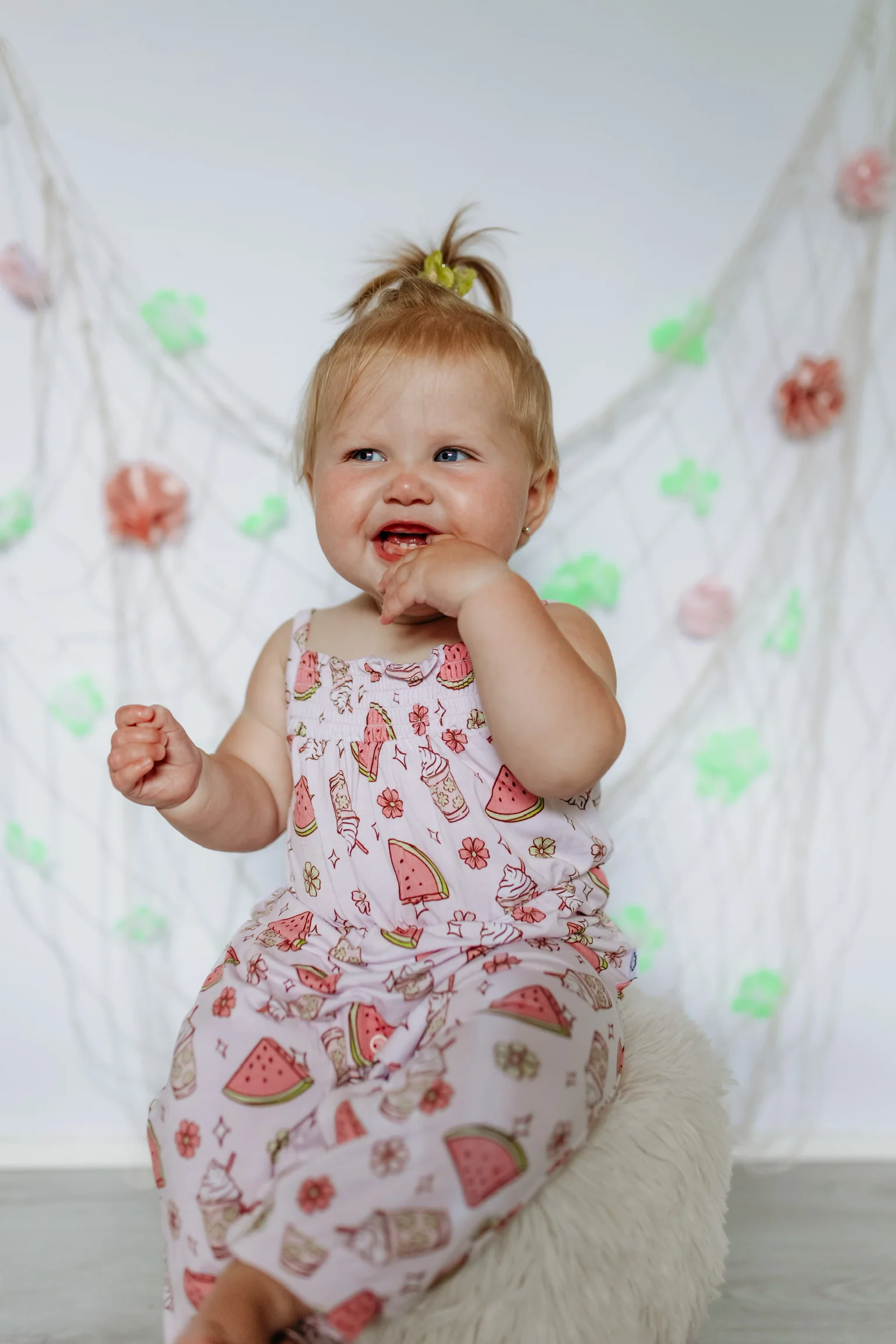 SWEET SUMMERTIME DREAM SMOCKED JUMPSUIT - Image 5