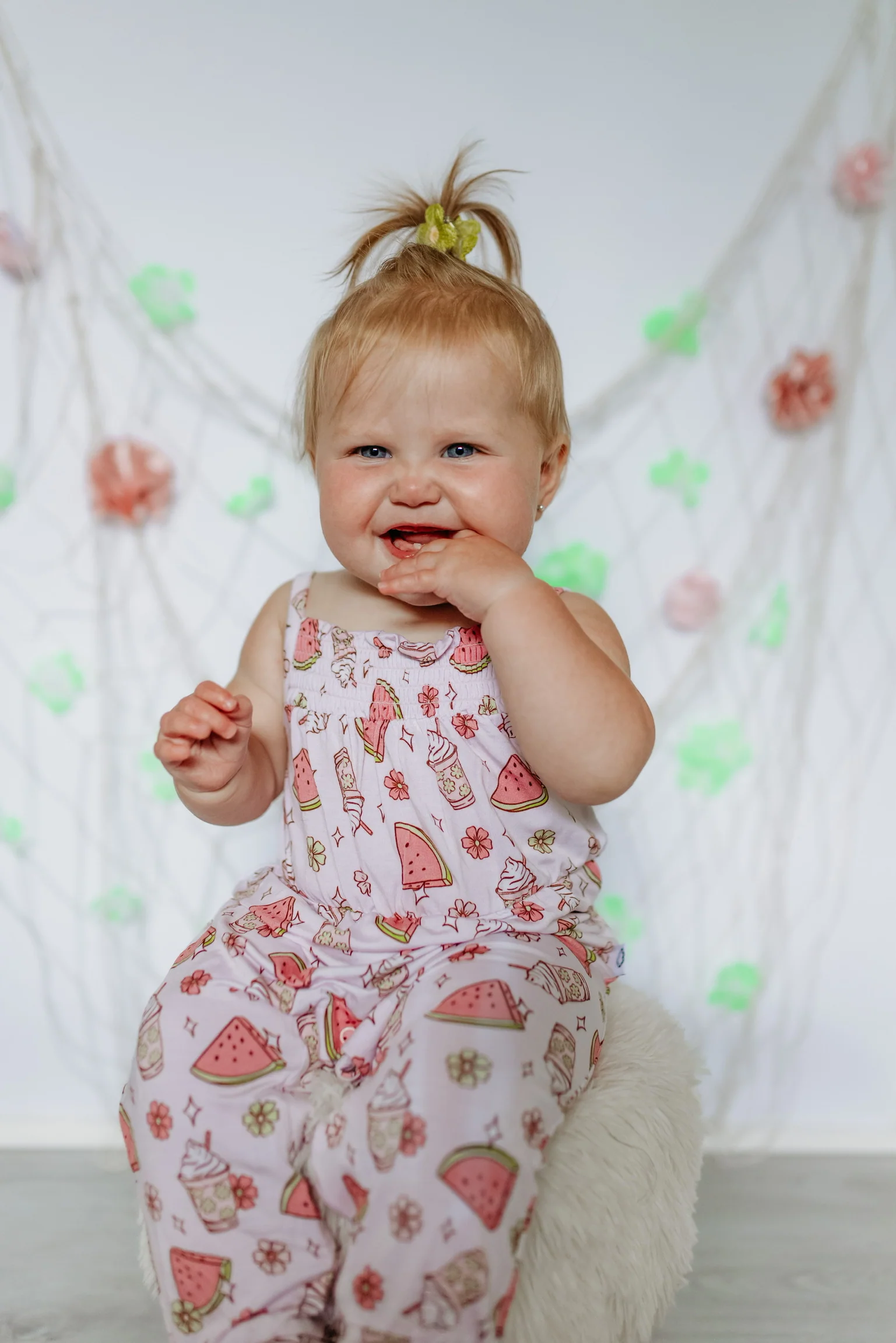 SWEET SUMMERTIME DREAM SMOCKED JUMPSUIT - Image 8
