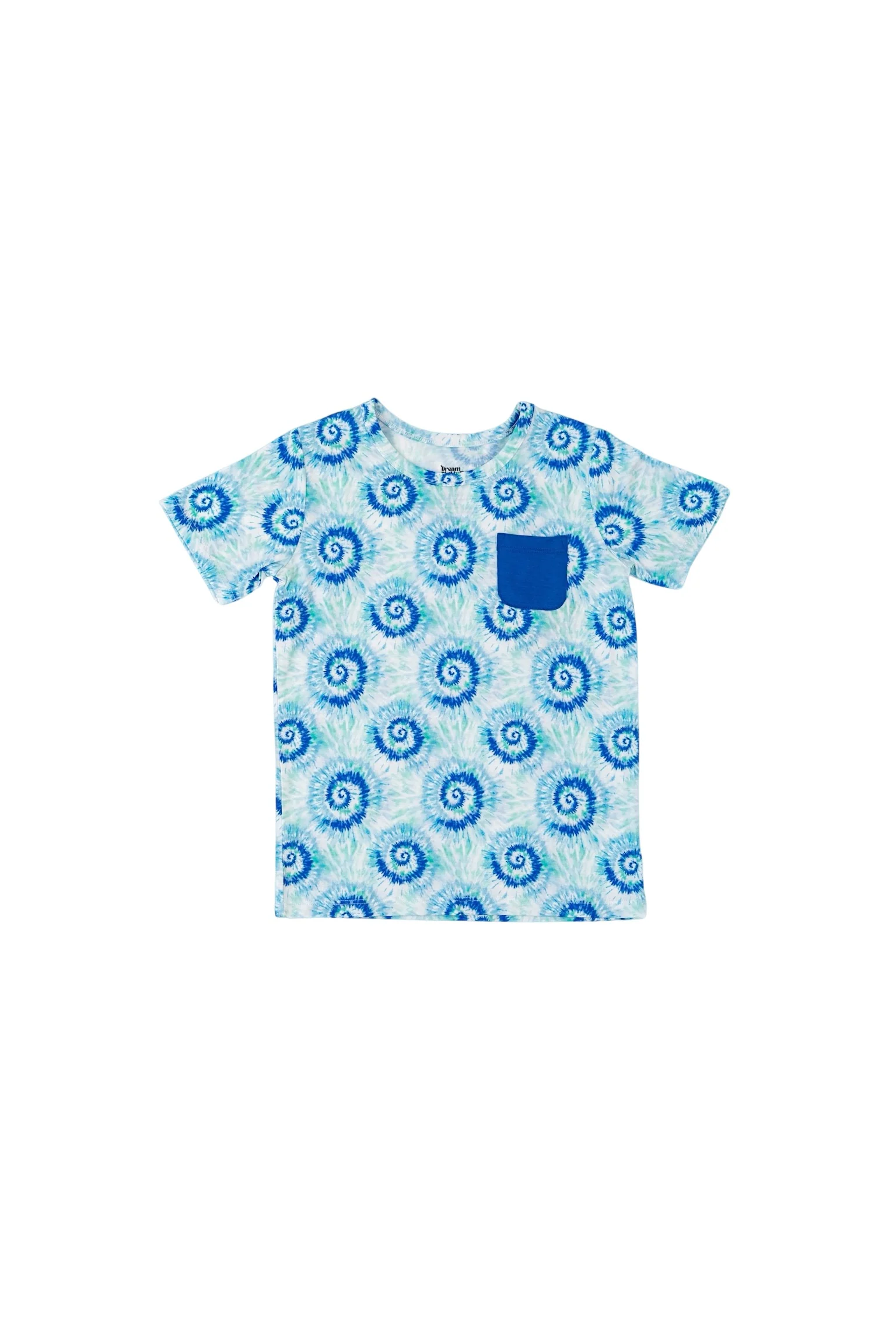OCEAN WAVES TIE DYE DREAM POCKET TEE - Image 6
