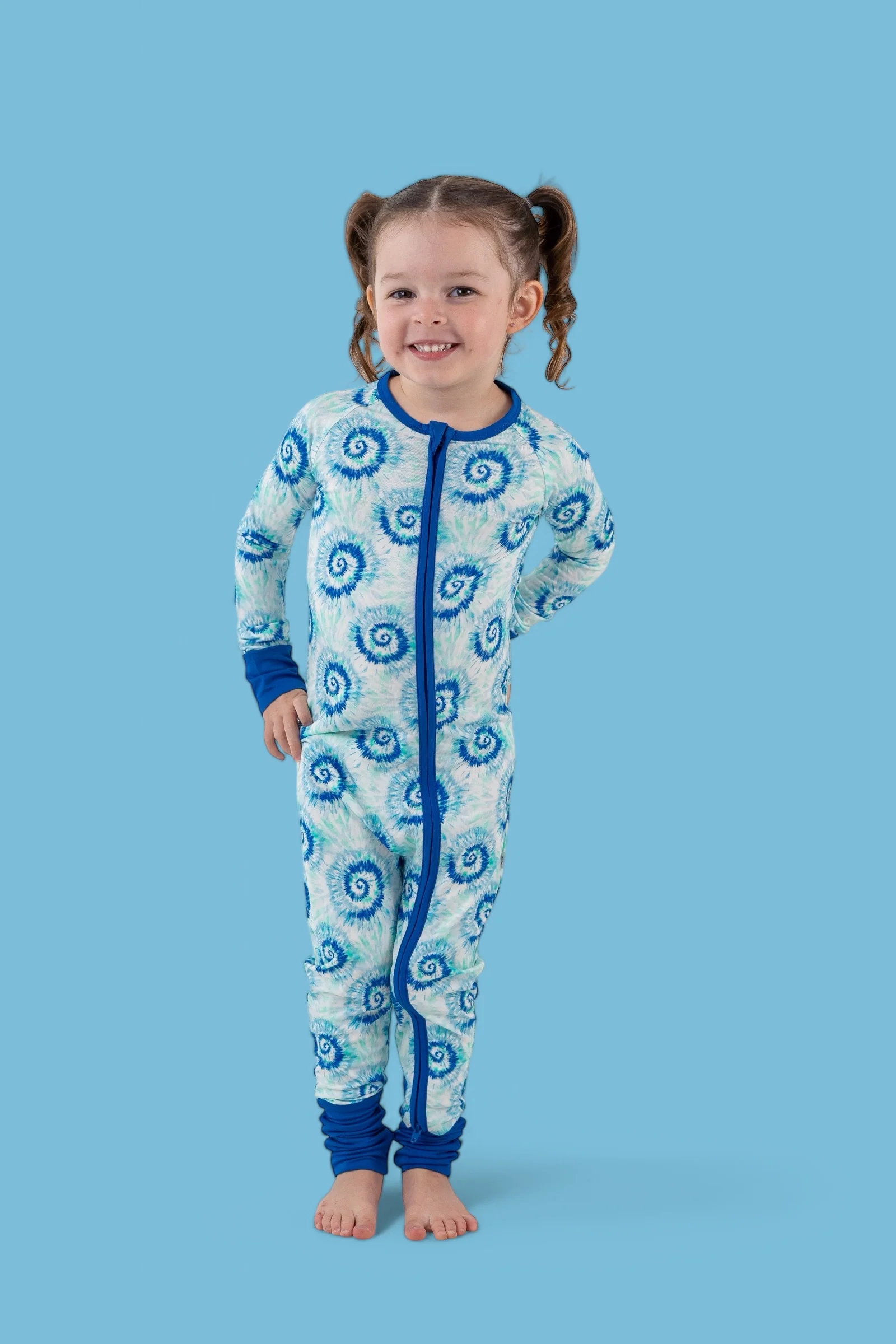 OCEAN WAVES TIE DYE DREAM ROMPER - Image 10