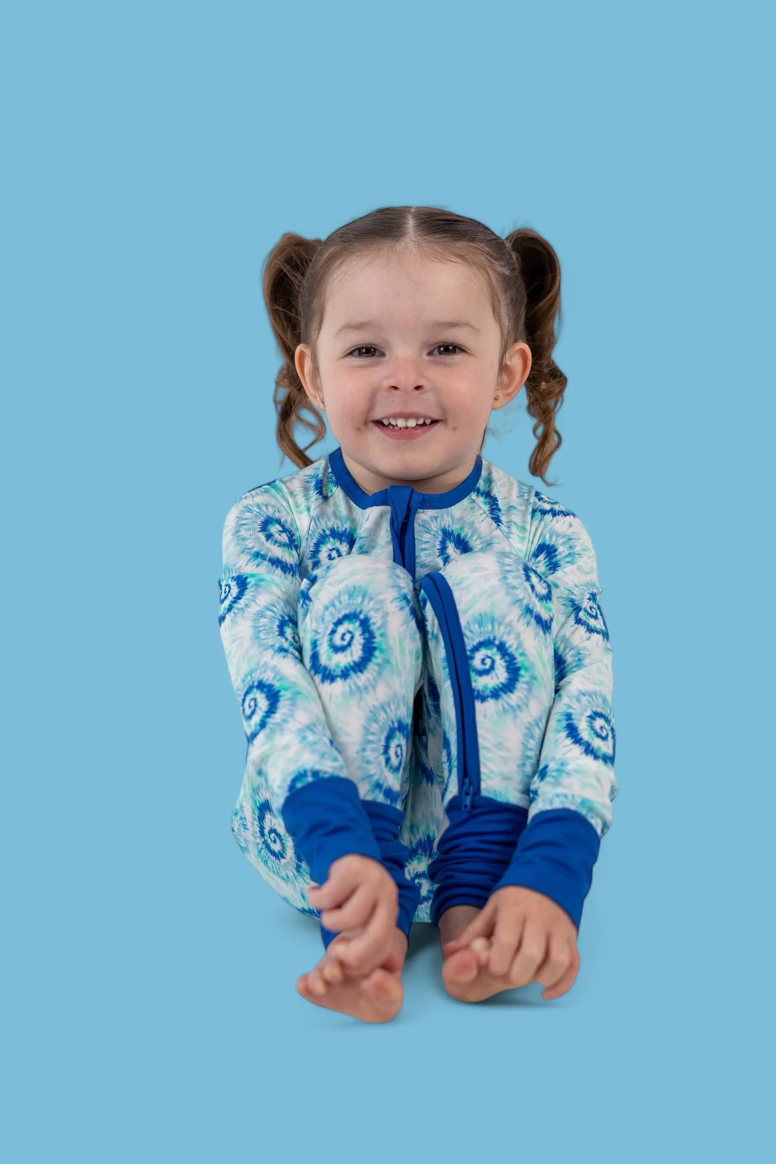 OCEAN WAVES TIE DYE DREAM ROMPER - Image 6