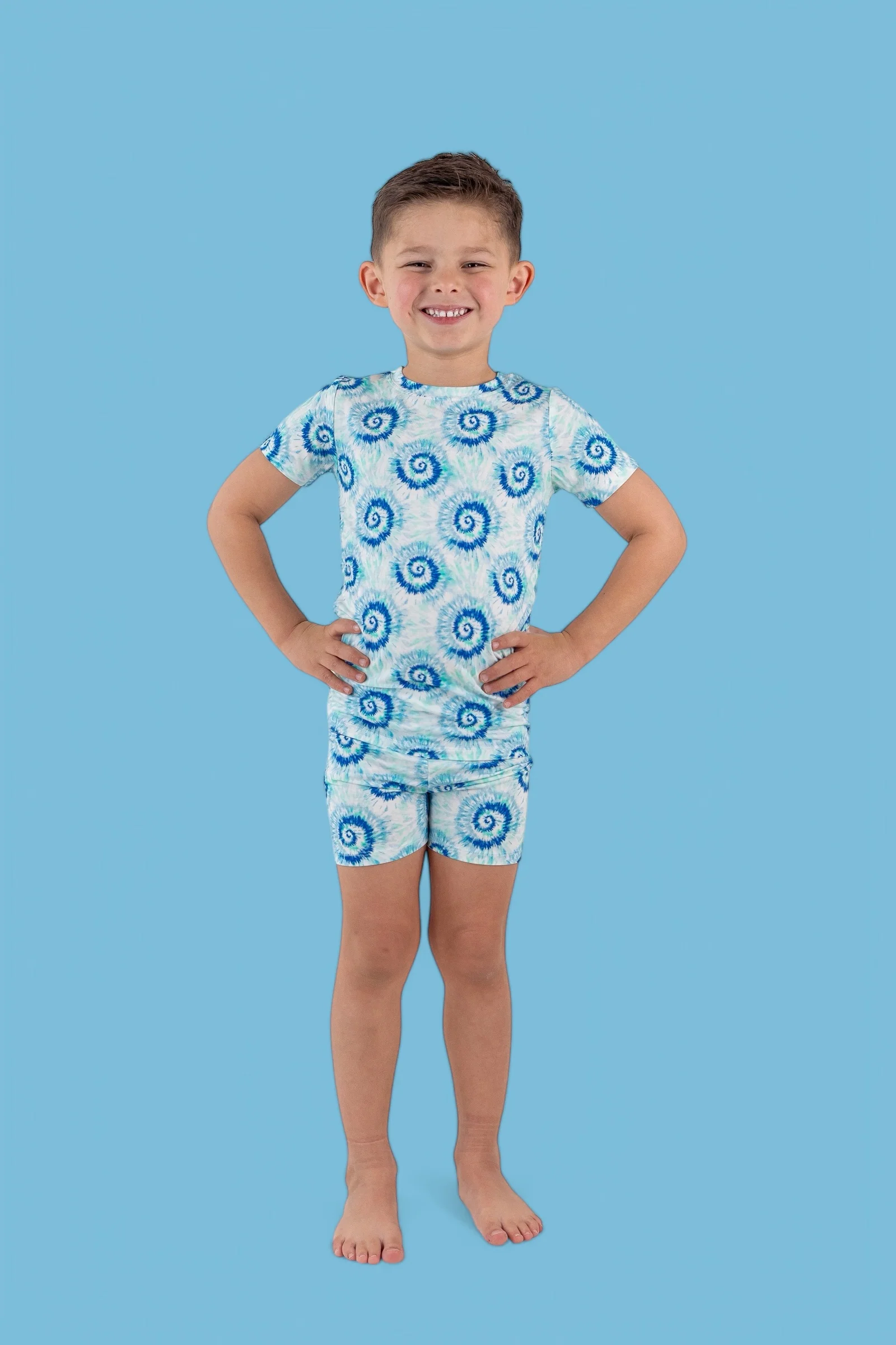 OCEAN WAVES TIE DYE DREAM SHORT SET - Image 11