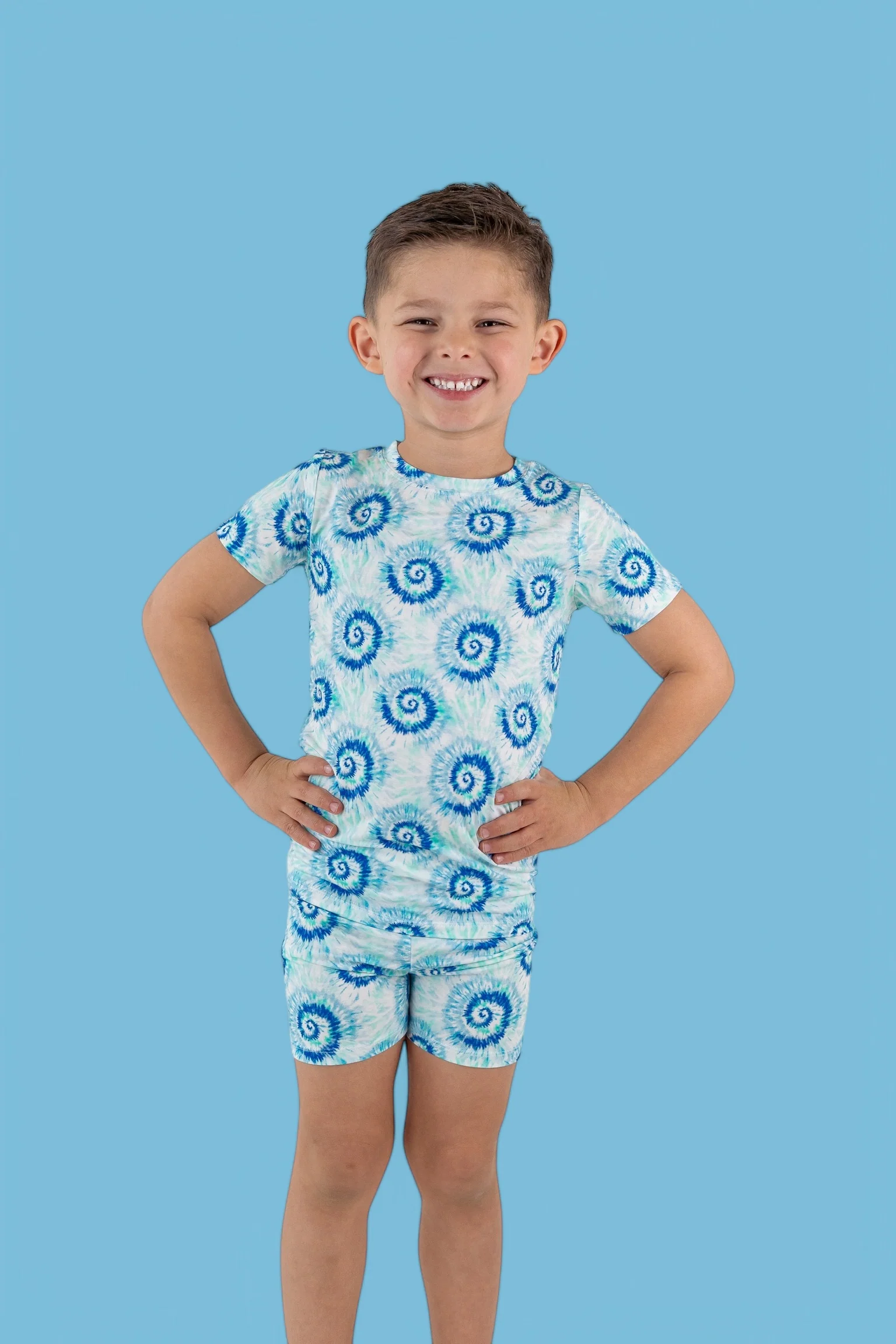 OCEAN WAVES TIE DYE DREAM SHORT SET - Image 12