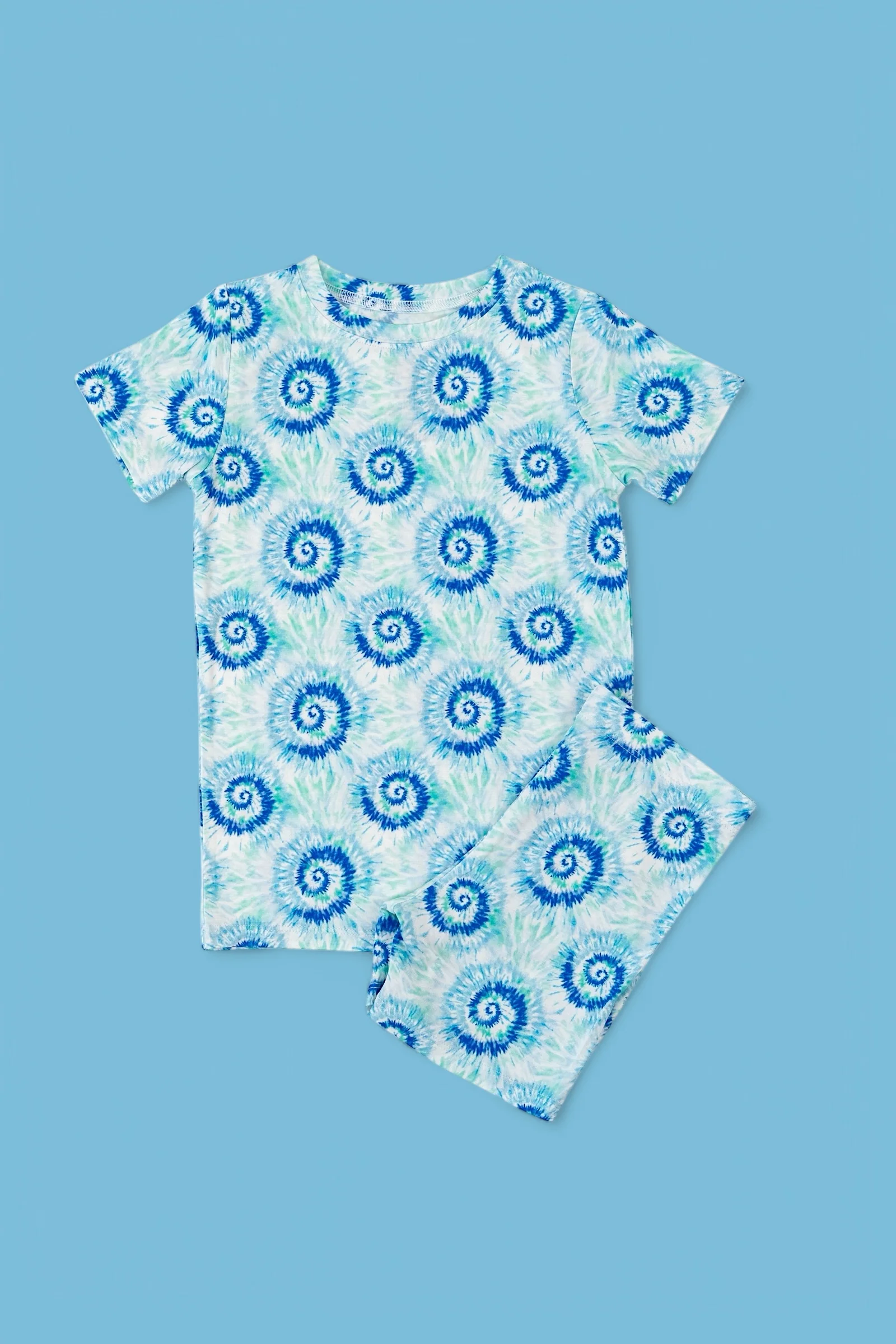 OCEAN WAVES TIE DYE DREAM SHORT SET - Image 2