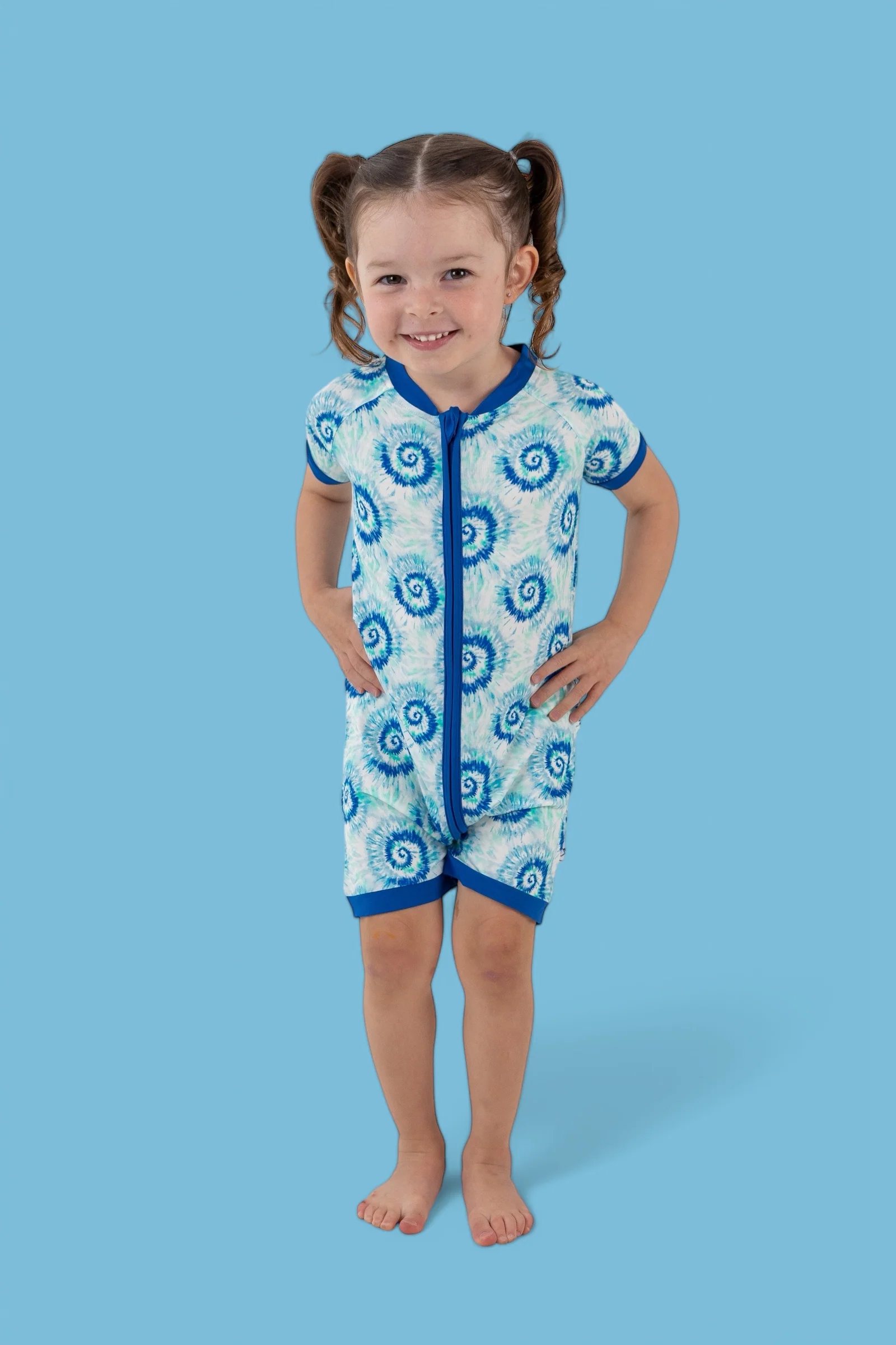 OCEAN WAVES TIE DYE DREAM SHORTIE - Image 15