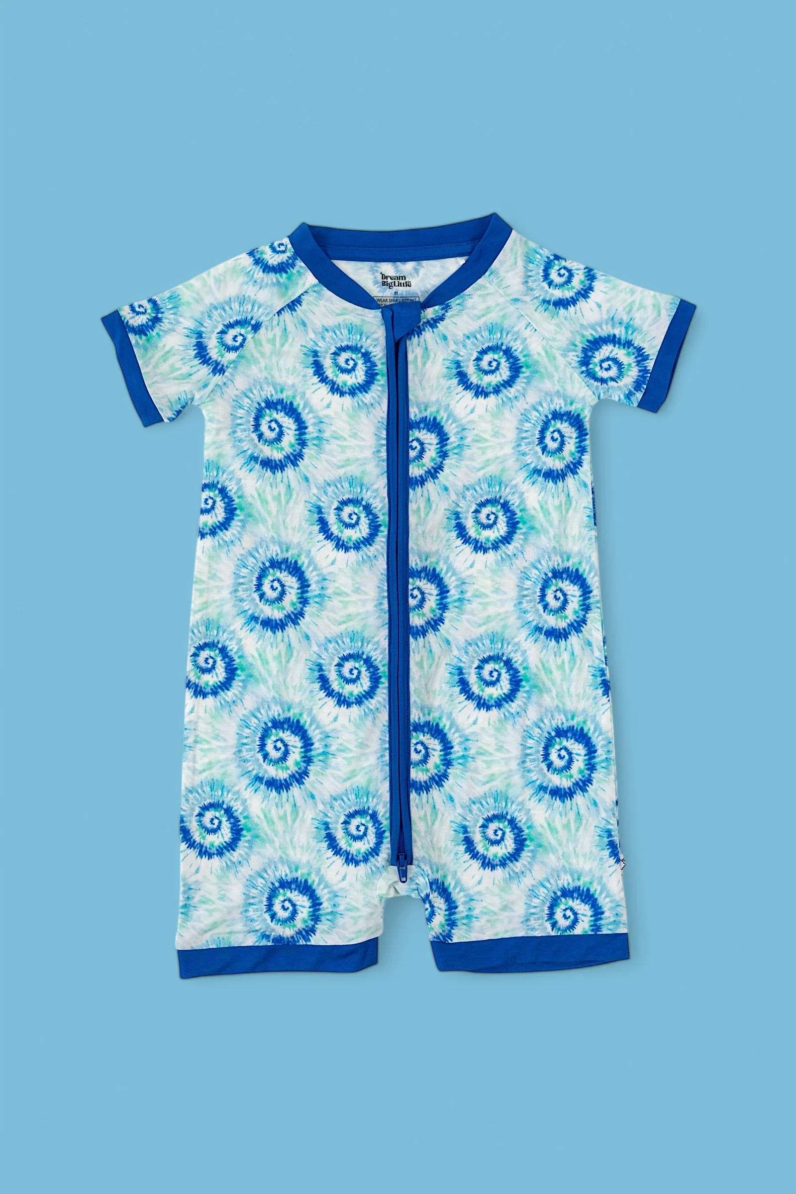 OCEAN WAVES TIE DYE DREAM SHORTIE - Image 2