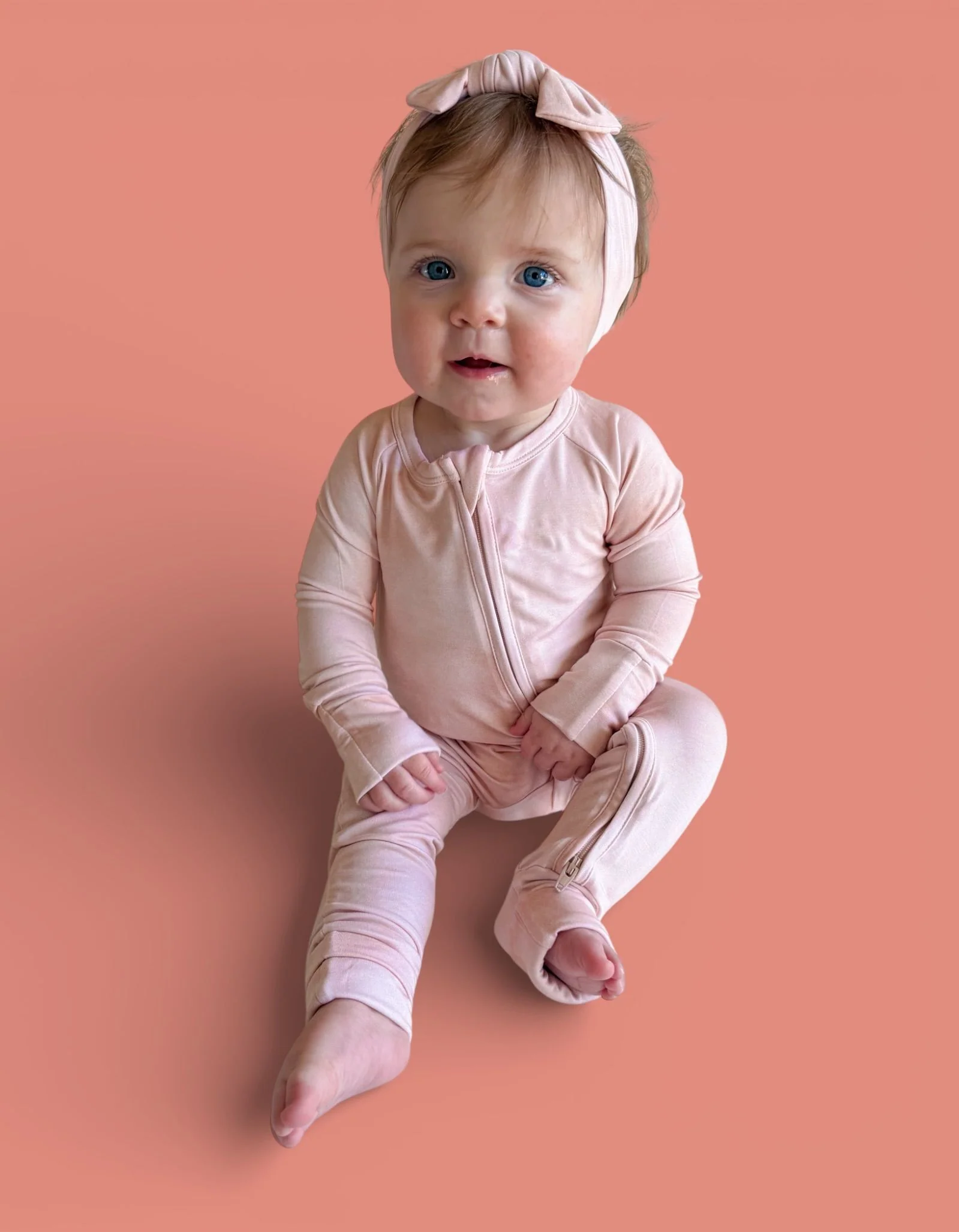 ORANGE CREAMSICLE DREAM ROMPER - Image 7