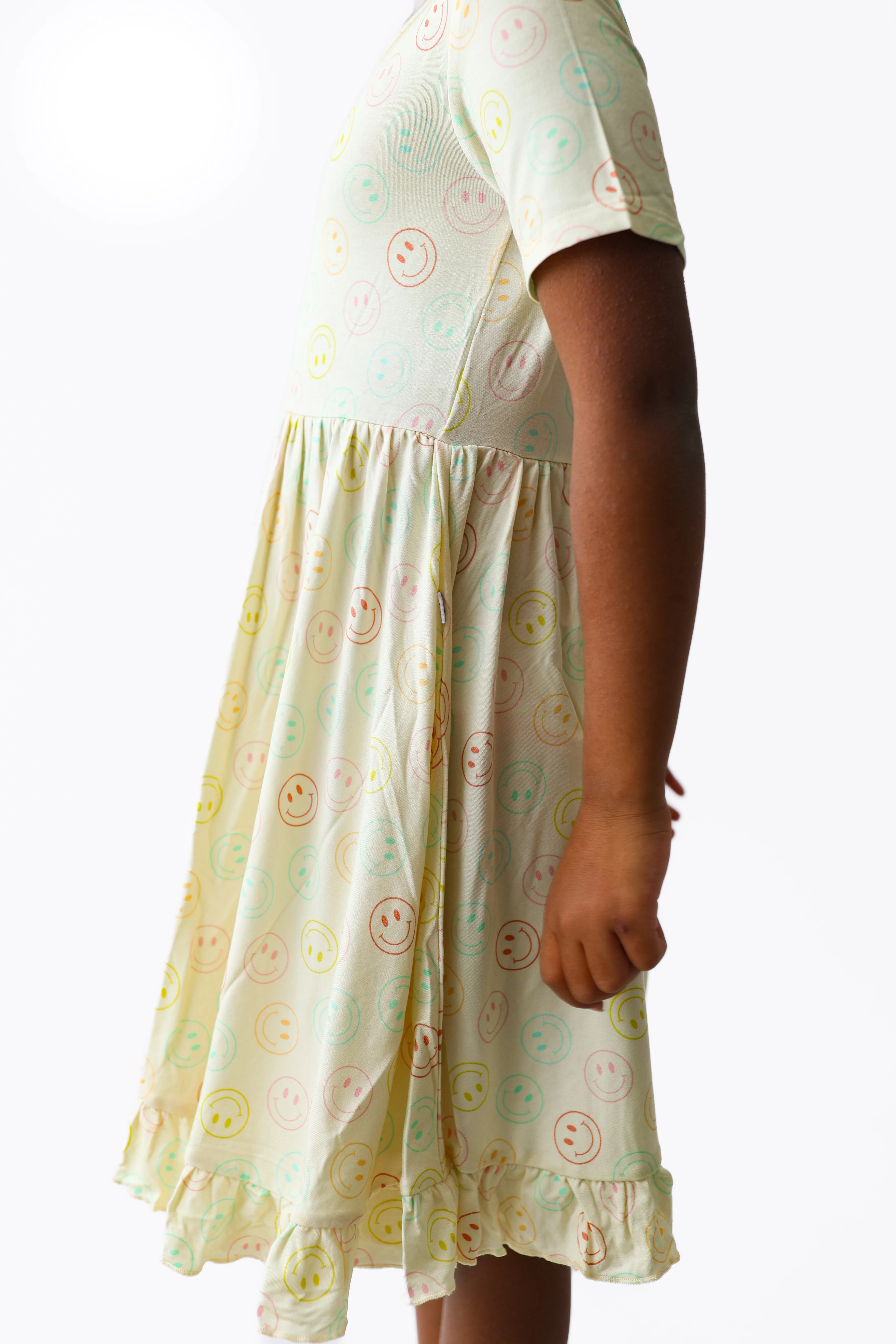 PASTEL SMILES DREAM RUFFLE DRESS - Image 7