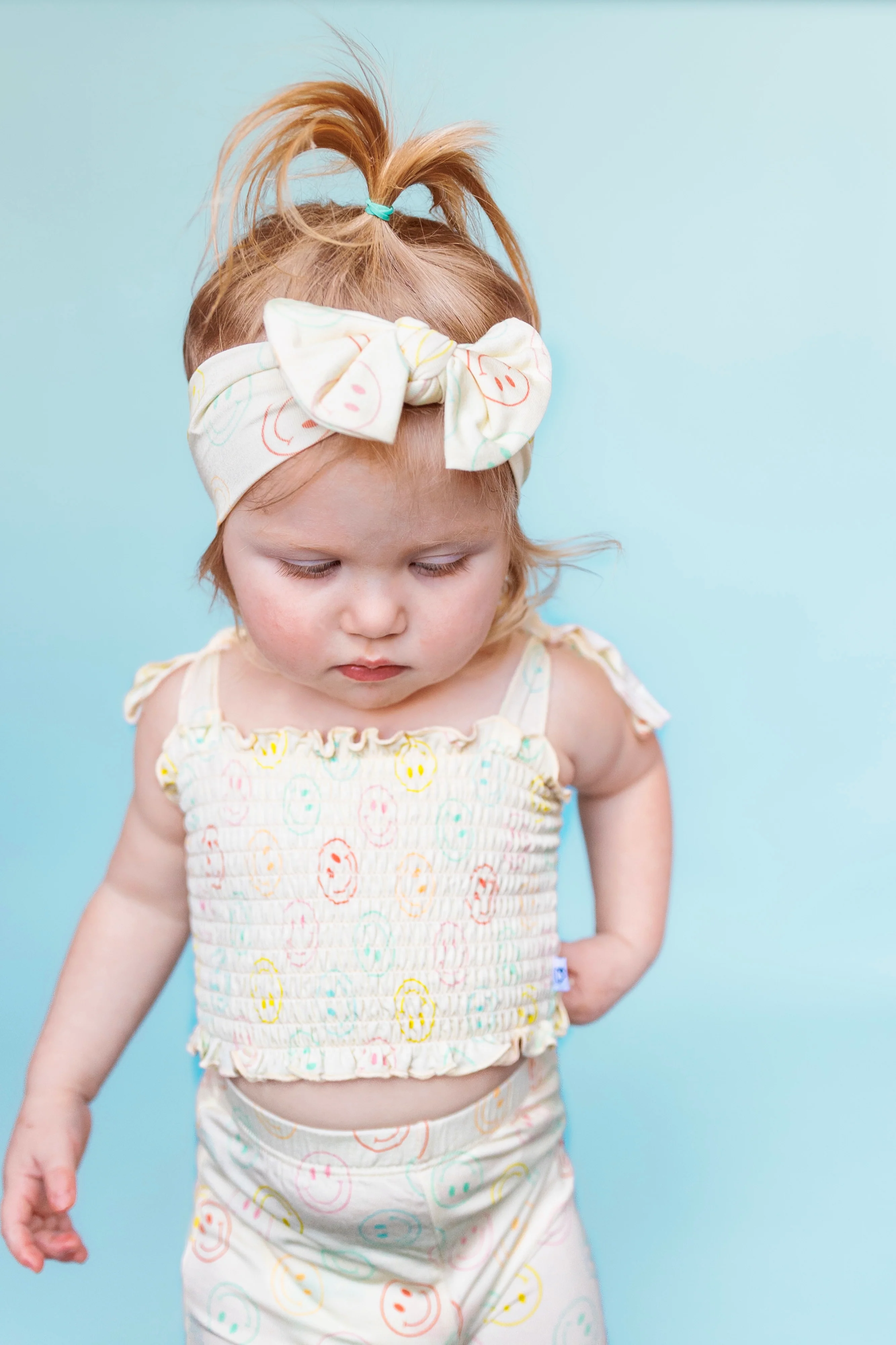 PASTEL SMILES DREAM SMOCKED FLARE SET - Image 9