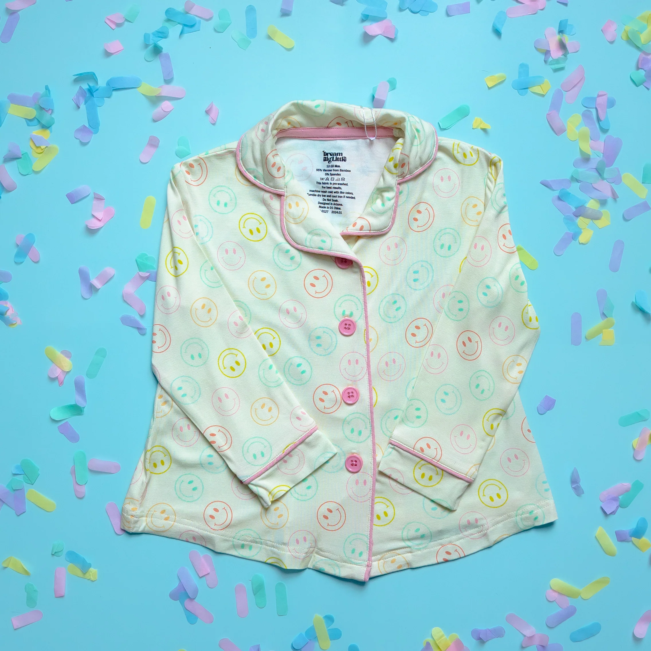 PASTEL SMILES GIRL'S DREAM GOWN - Image 3