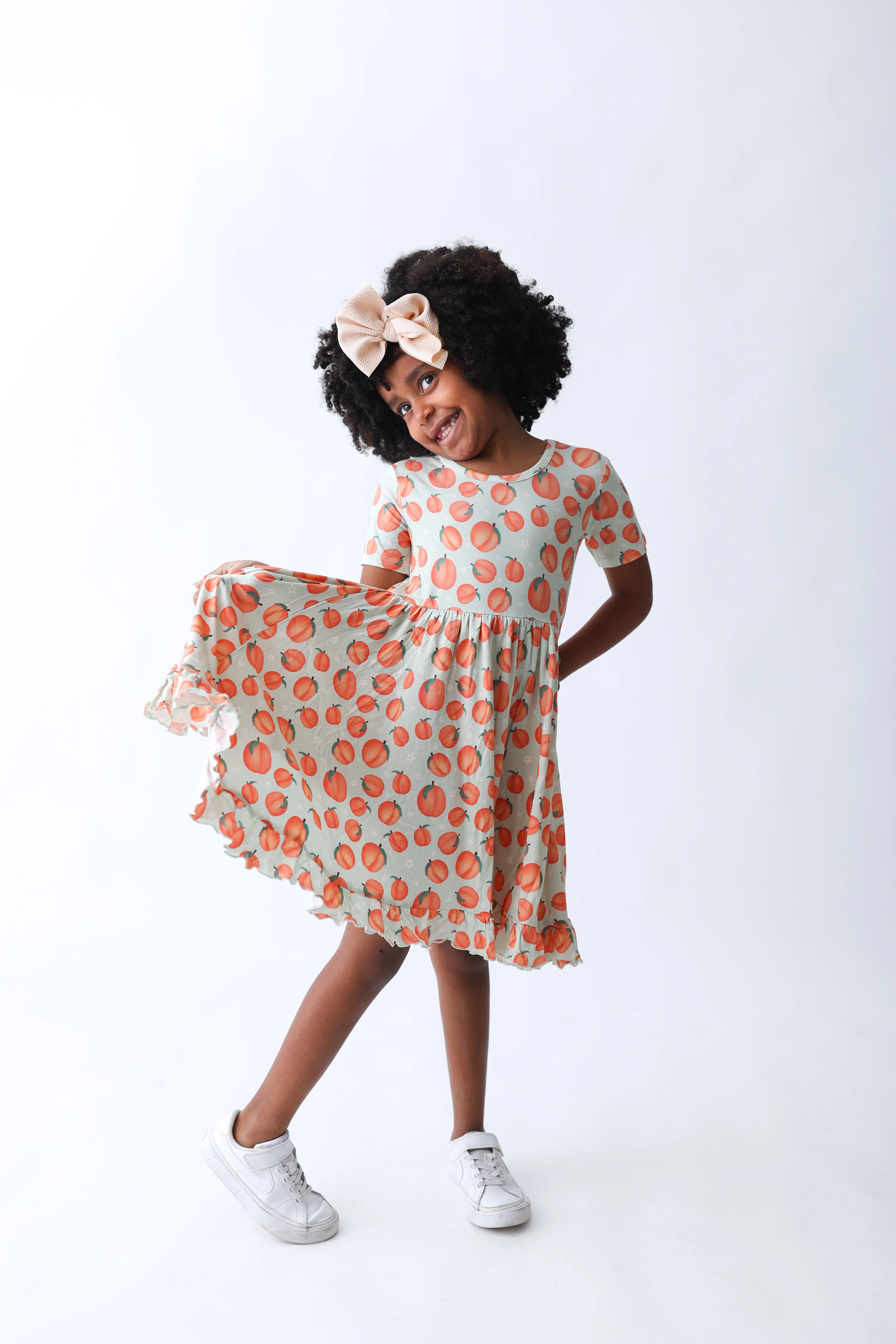 PEACHY-KEEN DREAM RUFFLE DRESS - Image 12