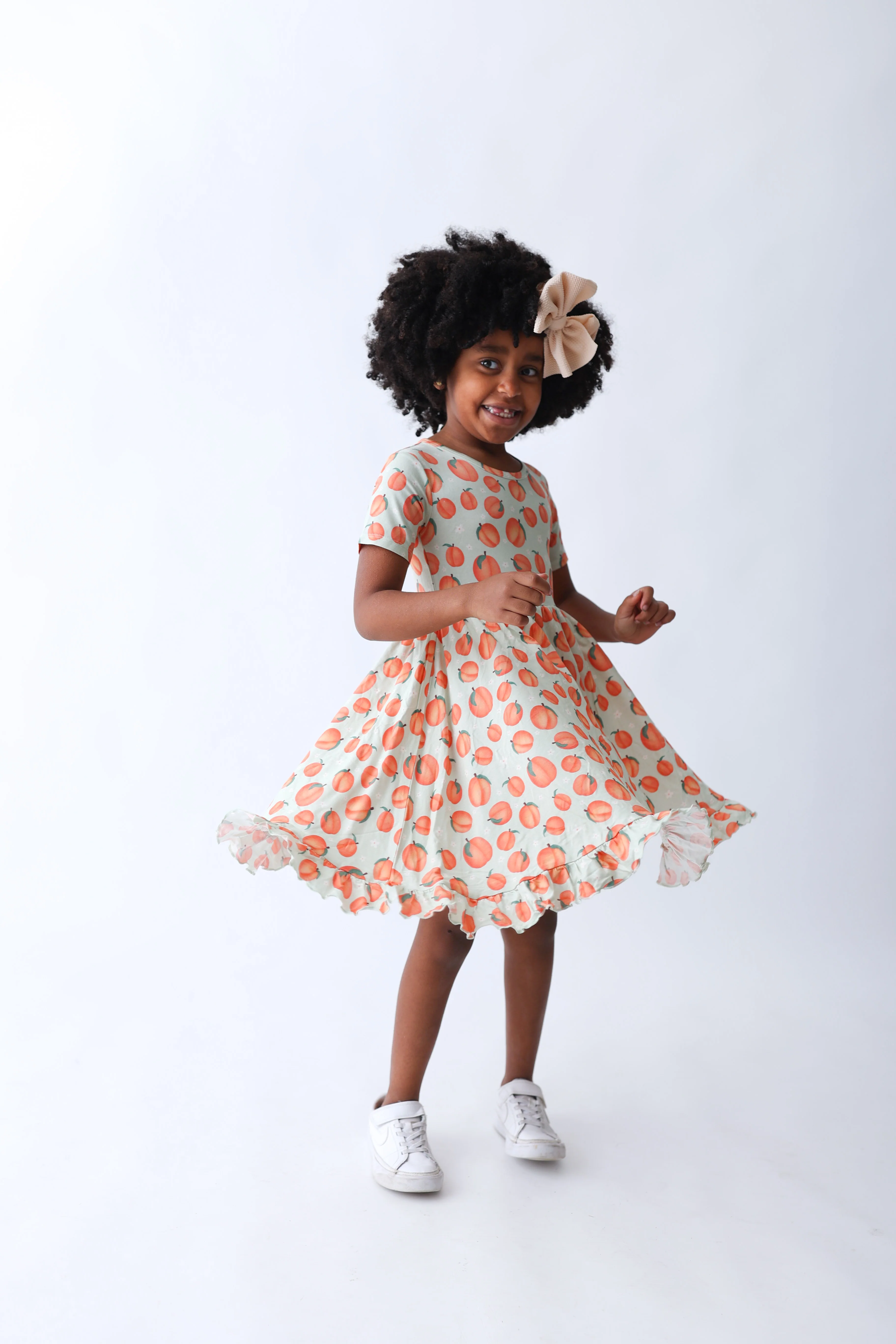 PEACHY-KEEN DREAM RUFFLE DRESS - Image 13