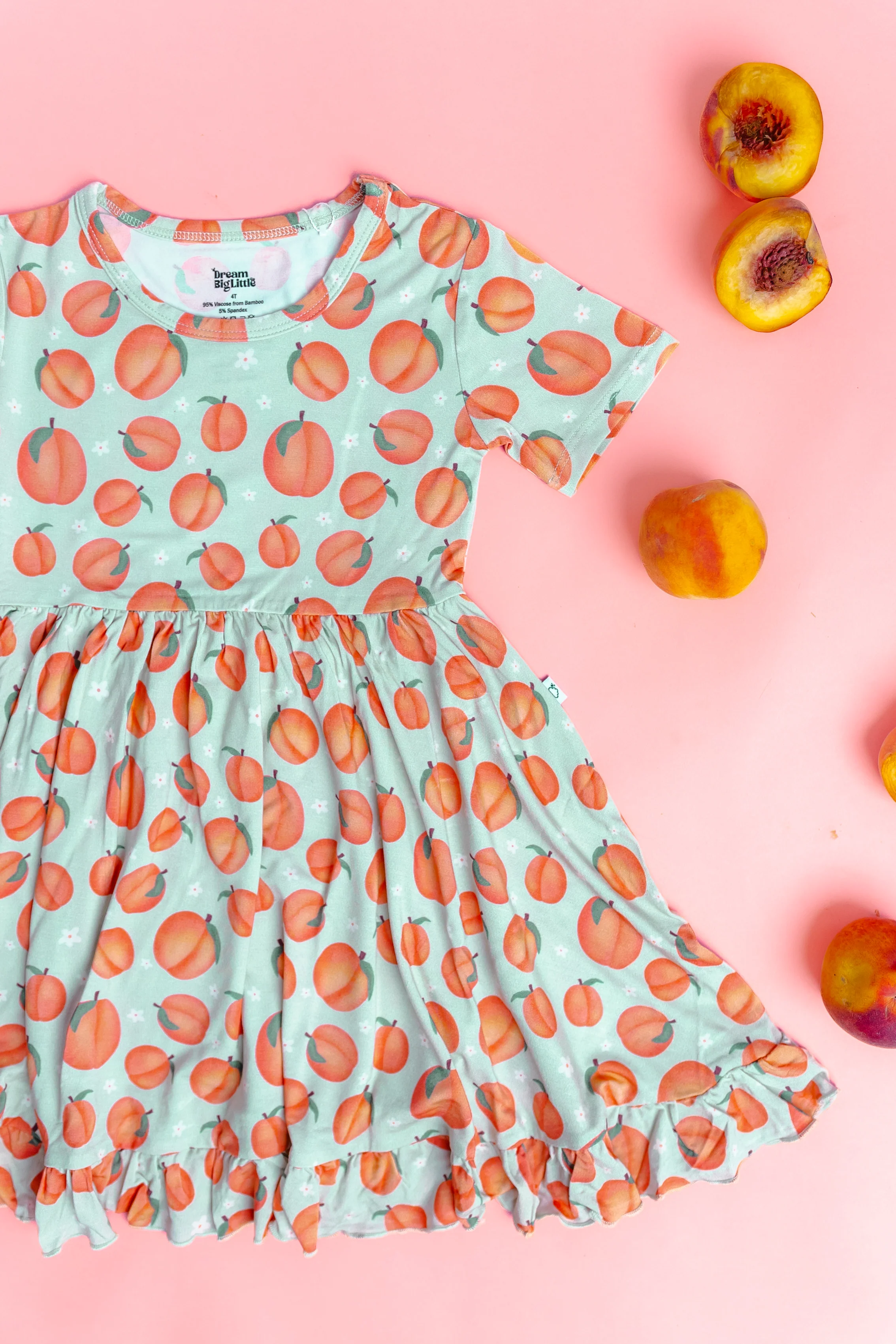 PEACHY-KEEN DREAM RUFFLE DRESS - Image 2