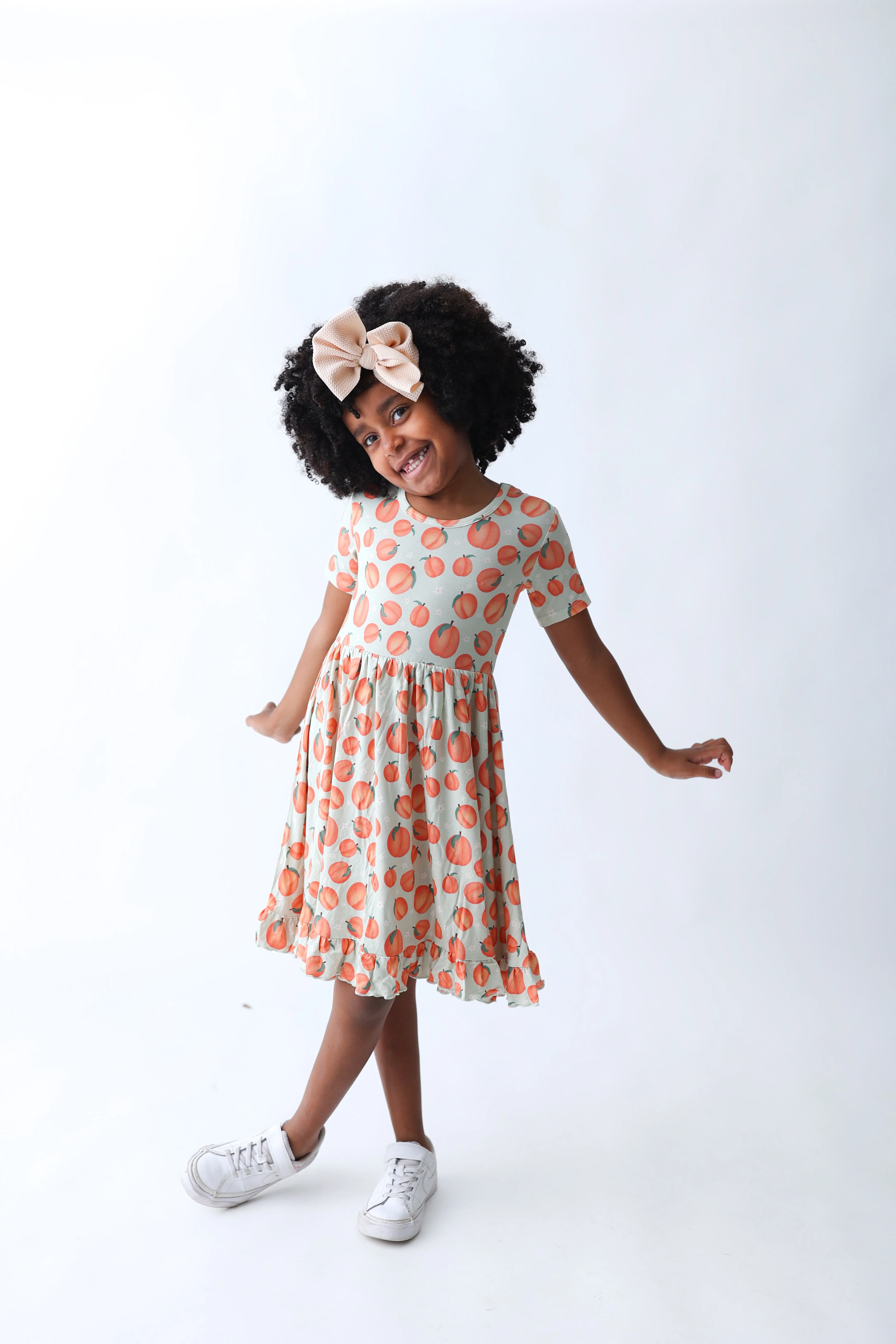 PEACHY-KEEN DREAM RUFFLE DRESS - Image 3