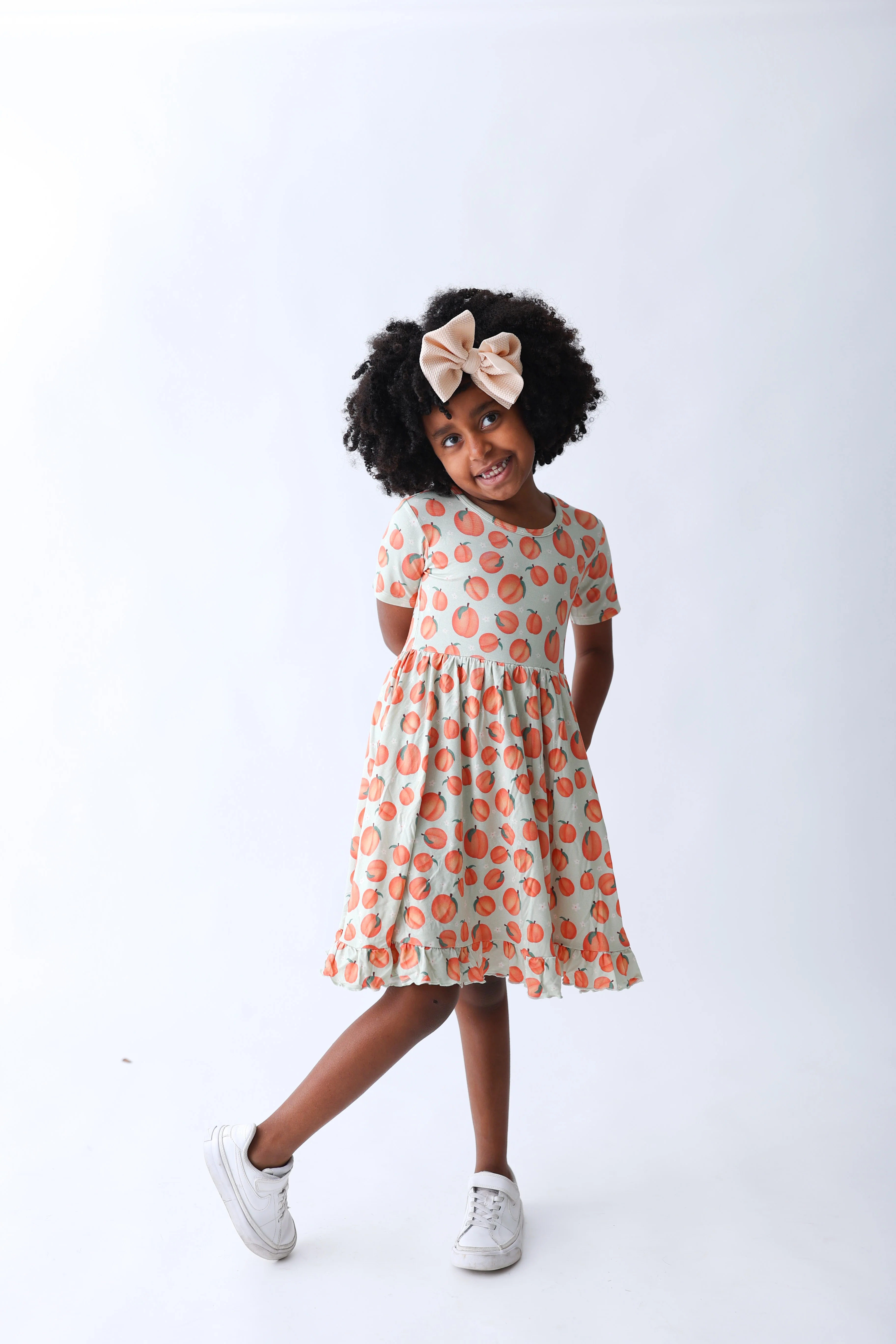PEACHY-KEEN DREAM RUFFLE DRESS - Image 9