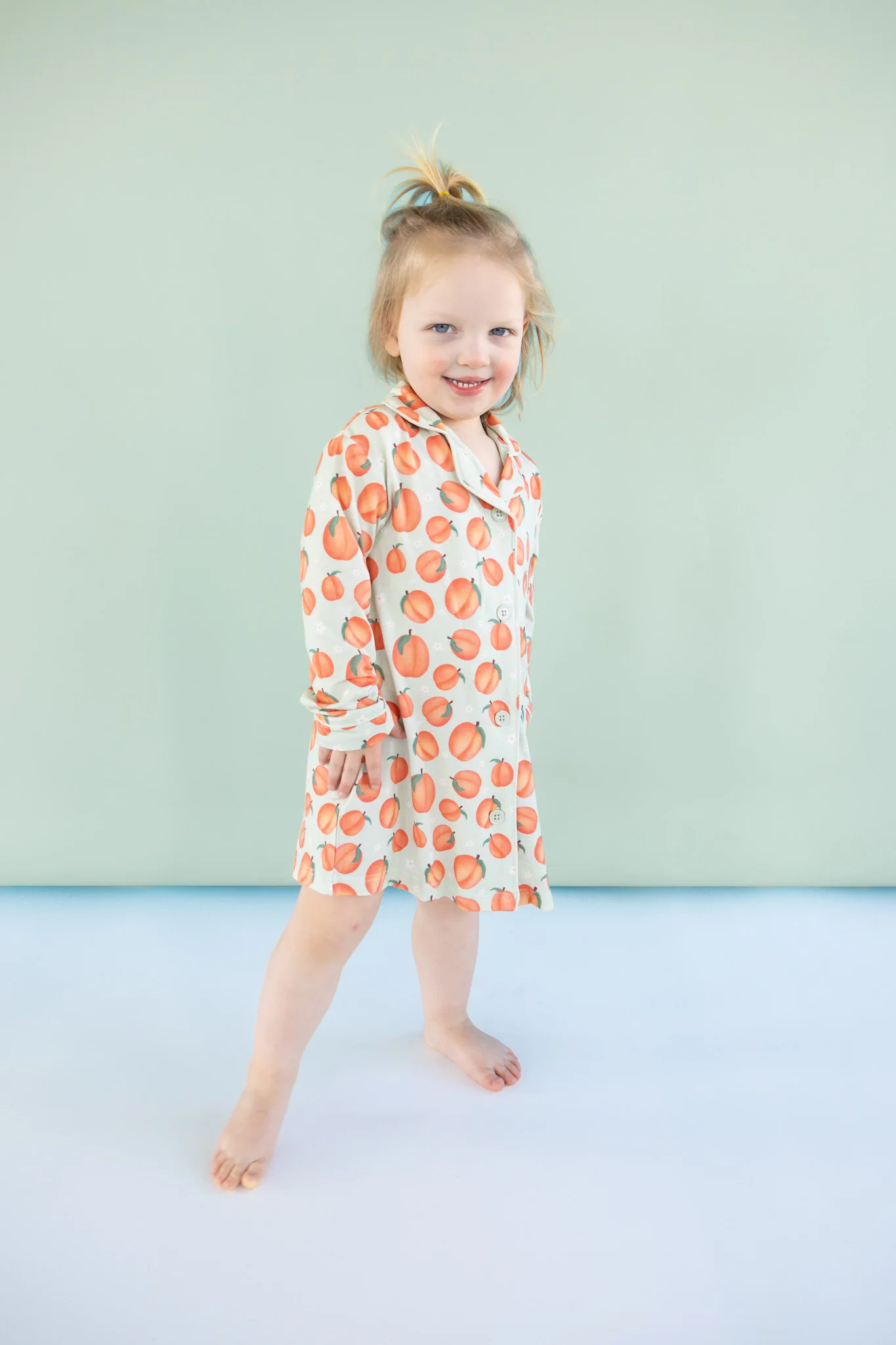 PEACHY-KEEN GIRL'S DREAM GOWN