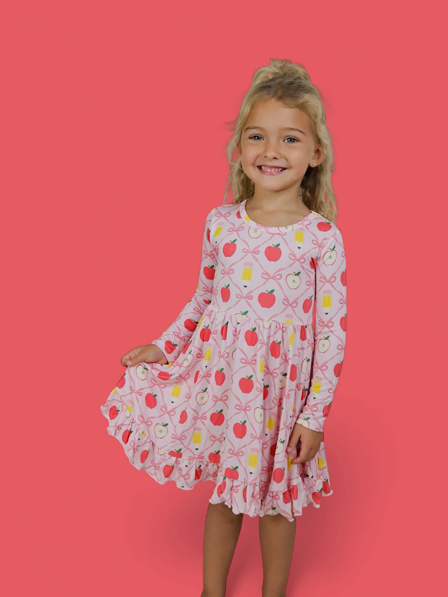 PENCILS & BOWS DREAM RUFFLE DRESS - Image 12