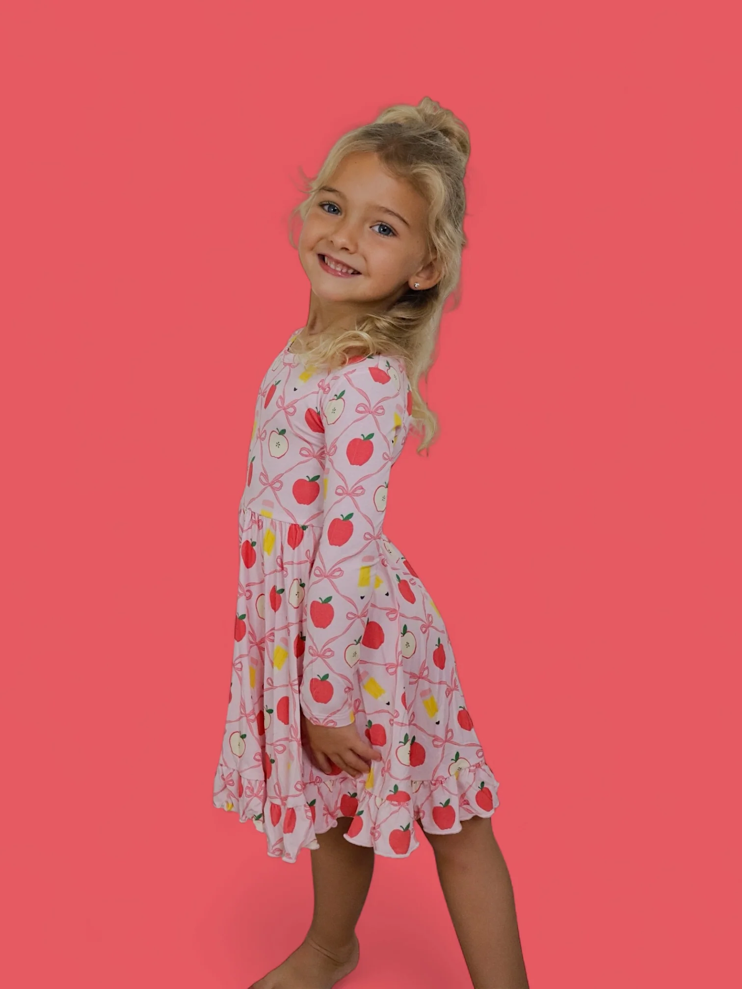 PENCILS & BOWS DREAM RUFFLE DRESS - Image 13