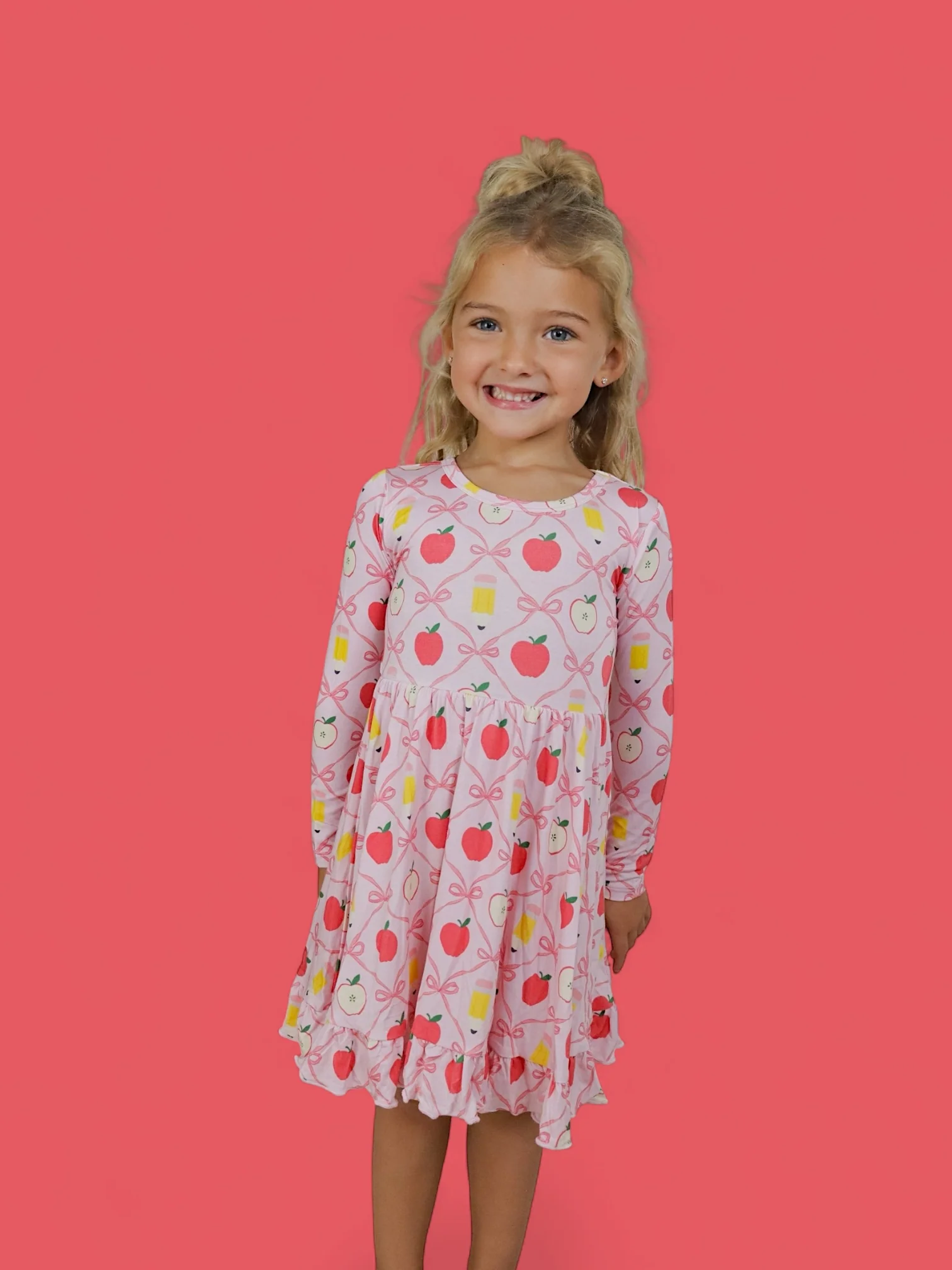 PENCILS & BOWS DREAM RUFFLE DRESS - Image 14