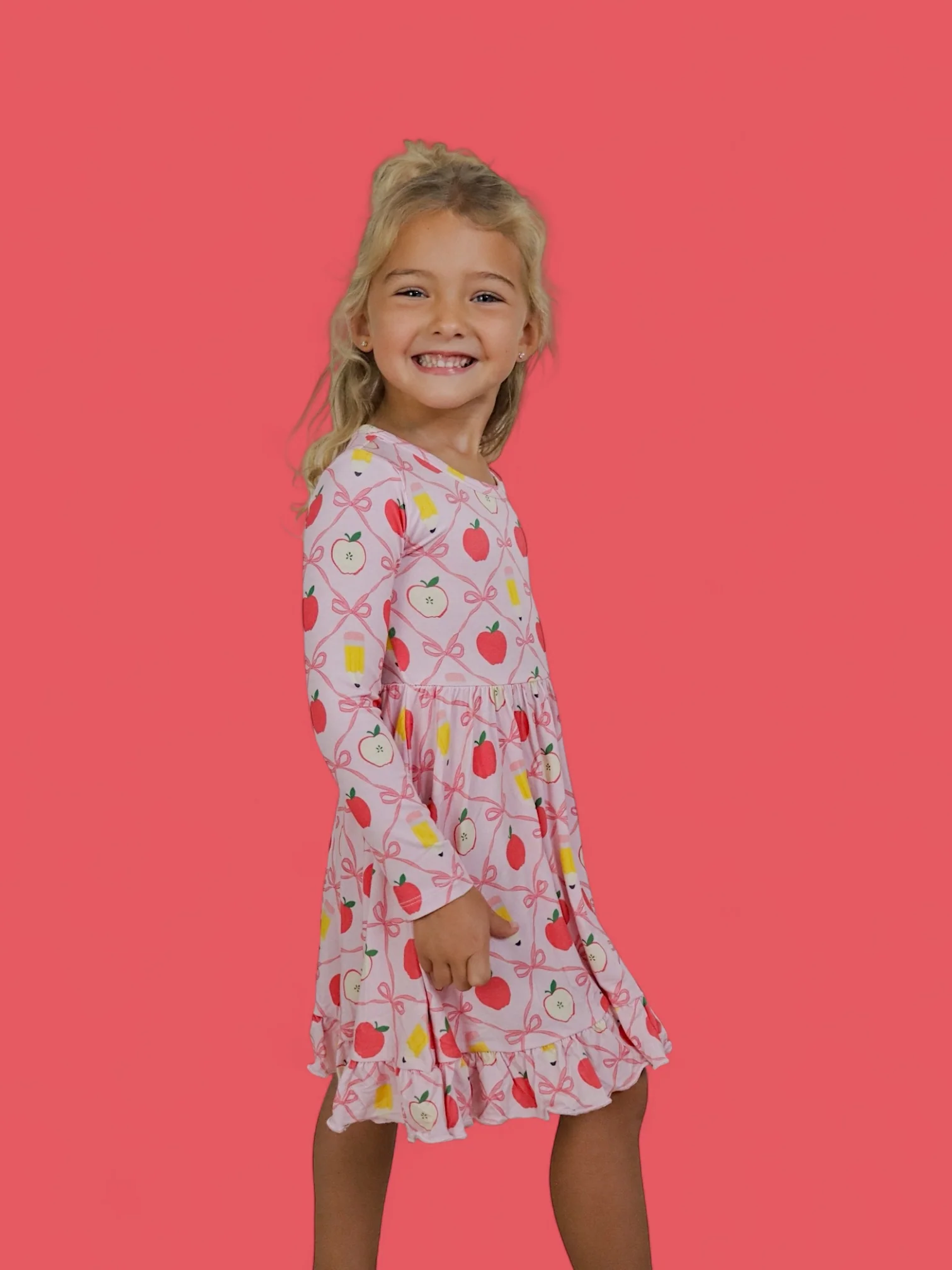 PENCILS & BOWS DREAM RUFFLE DRESS - Image 15