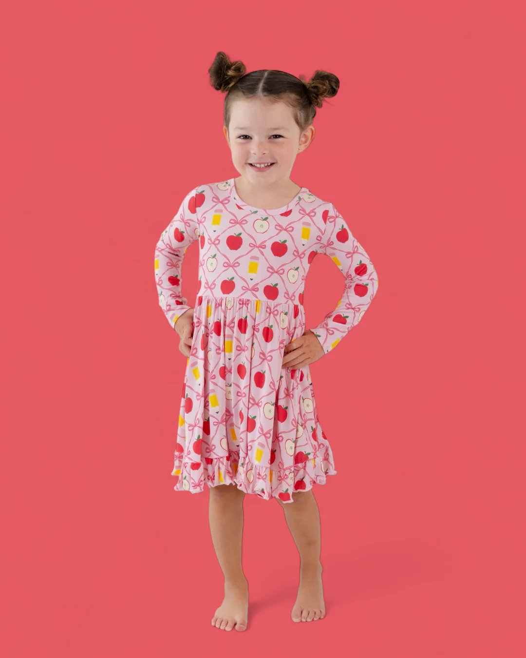 PENCILS & BOWS DREAM RUFFLE DRESS - Image 4