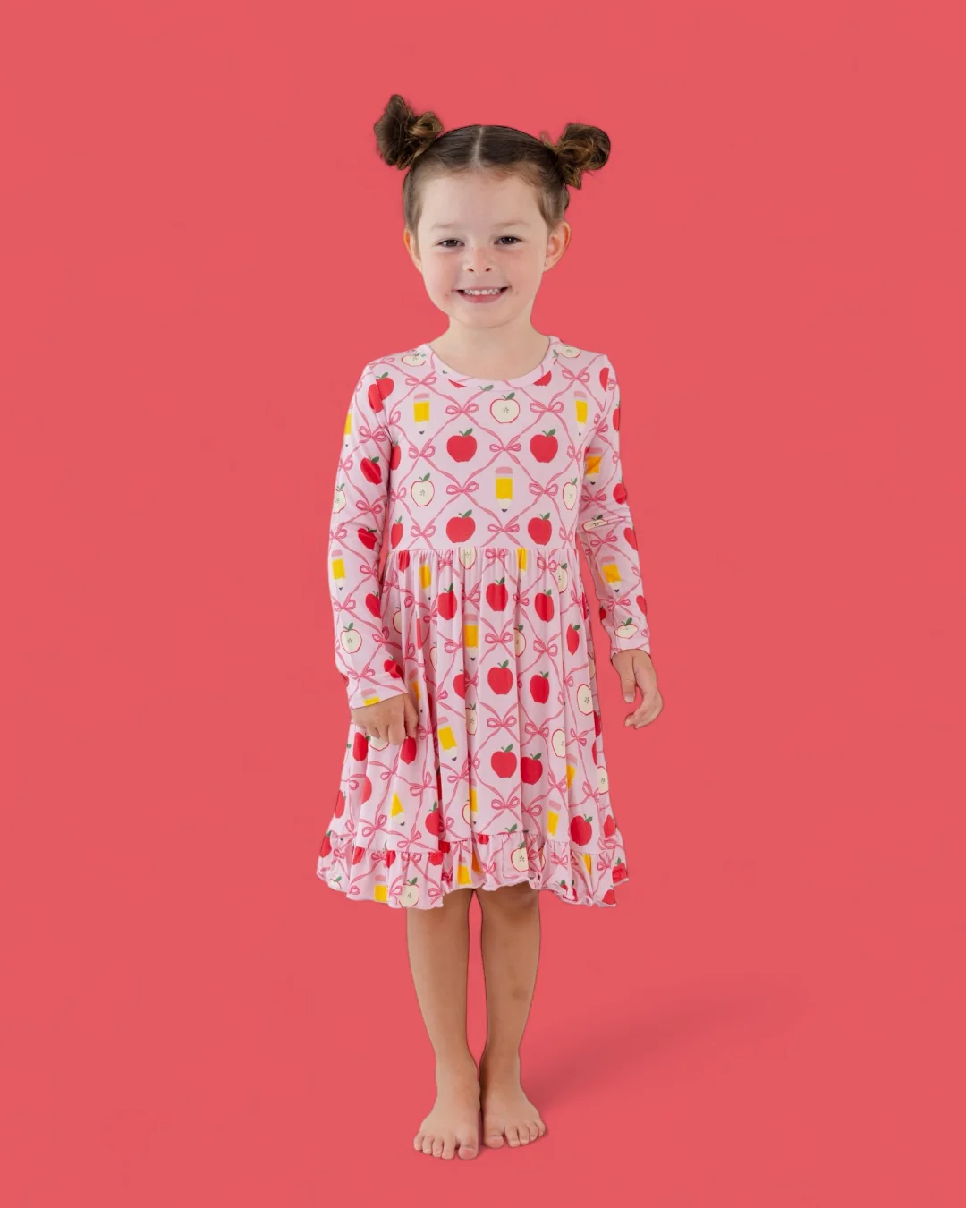 PENCILS & BOWS DREAM RUFFLE DRESS - Image 5