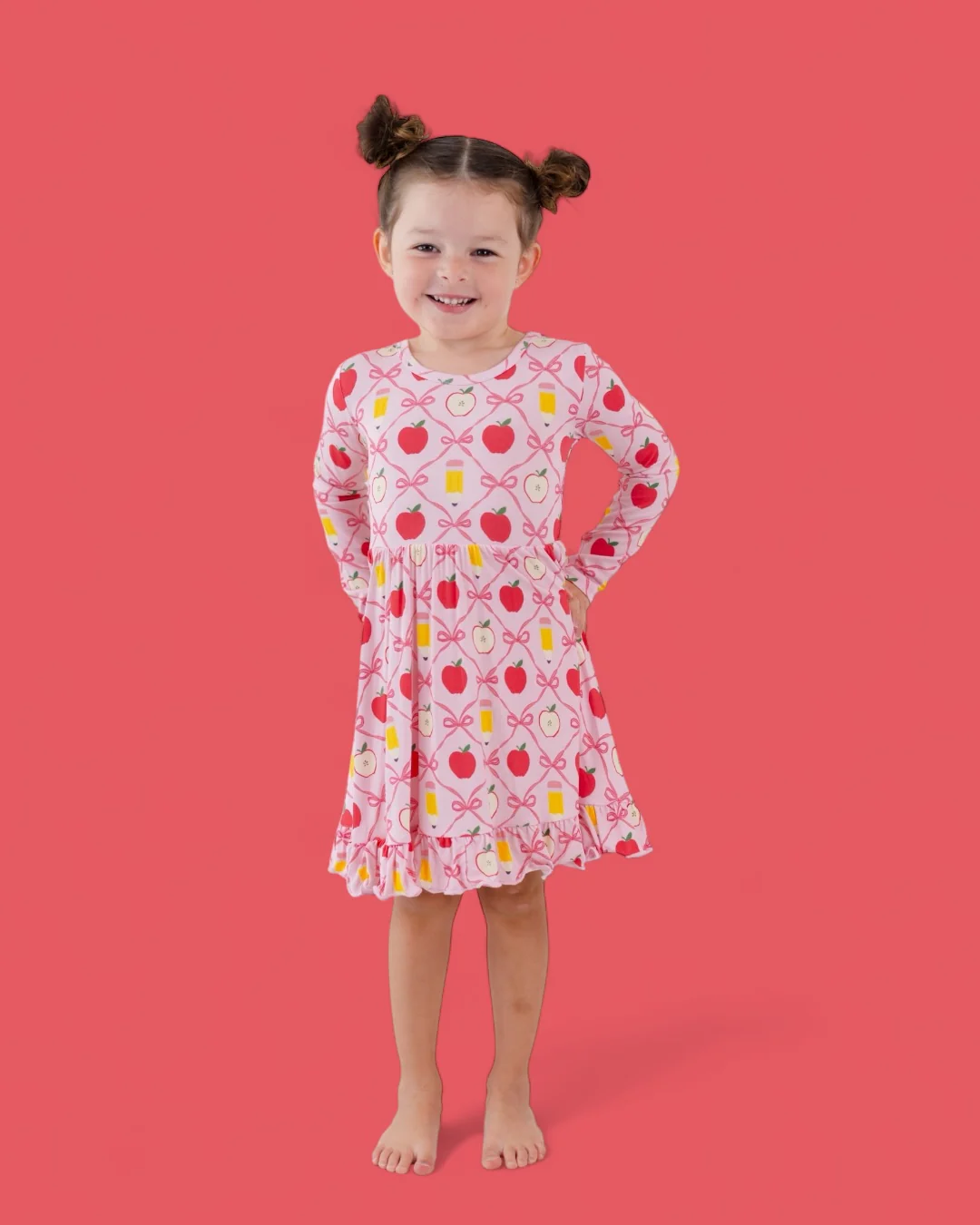 PENCILS & BOWS DREAM RUFFLE DRESS - Image 6