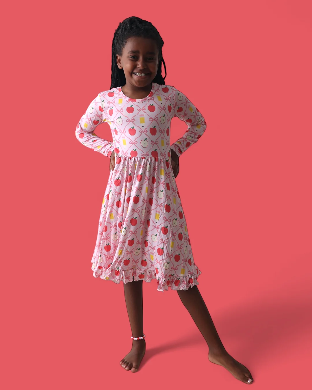PENCILS & BOWS DREAM RUFFLE DRESS - Image 7