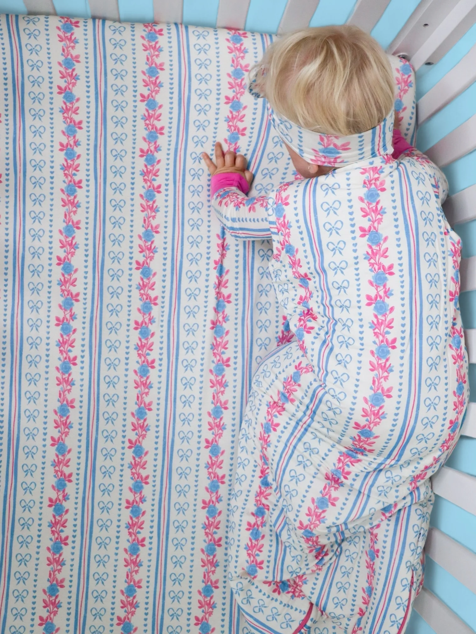 PETITE POSIE DREAM CRIB SHEET - Image 3