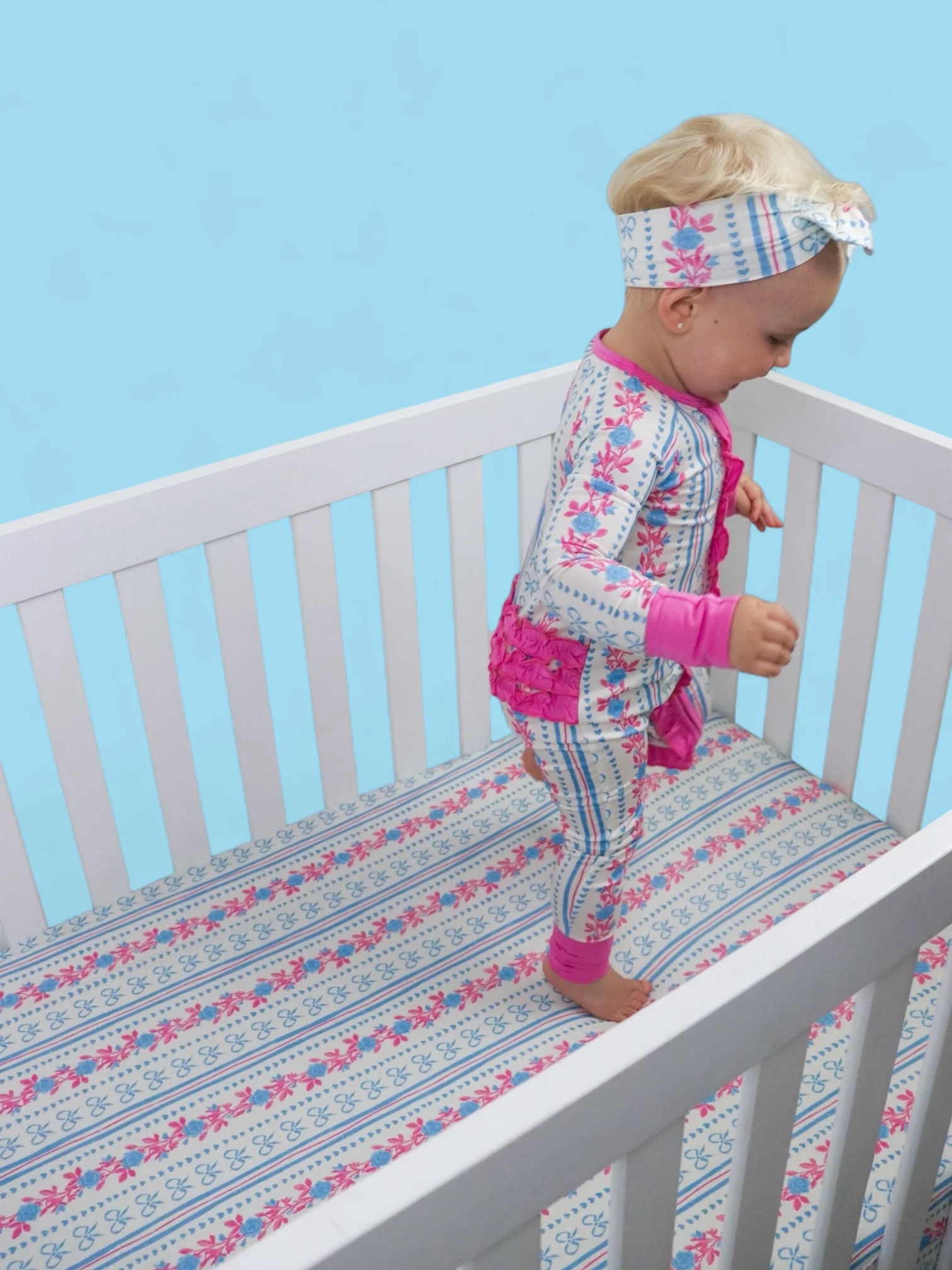 PETITE POSIE DREAM CRIB SHEET - Image 6