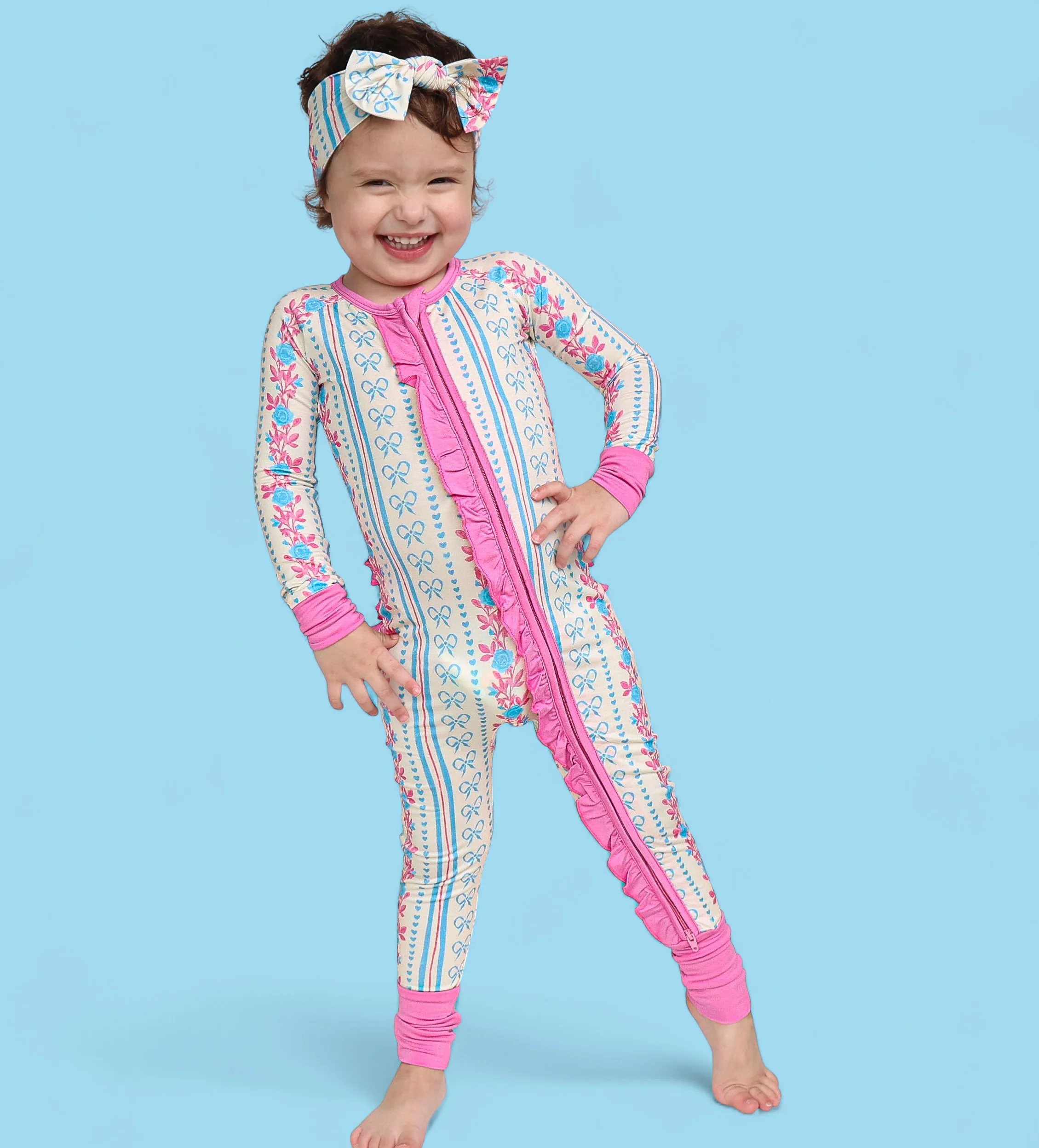 PETITE POSIE DREAM RUFFLE ROMPER - Image 2
