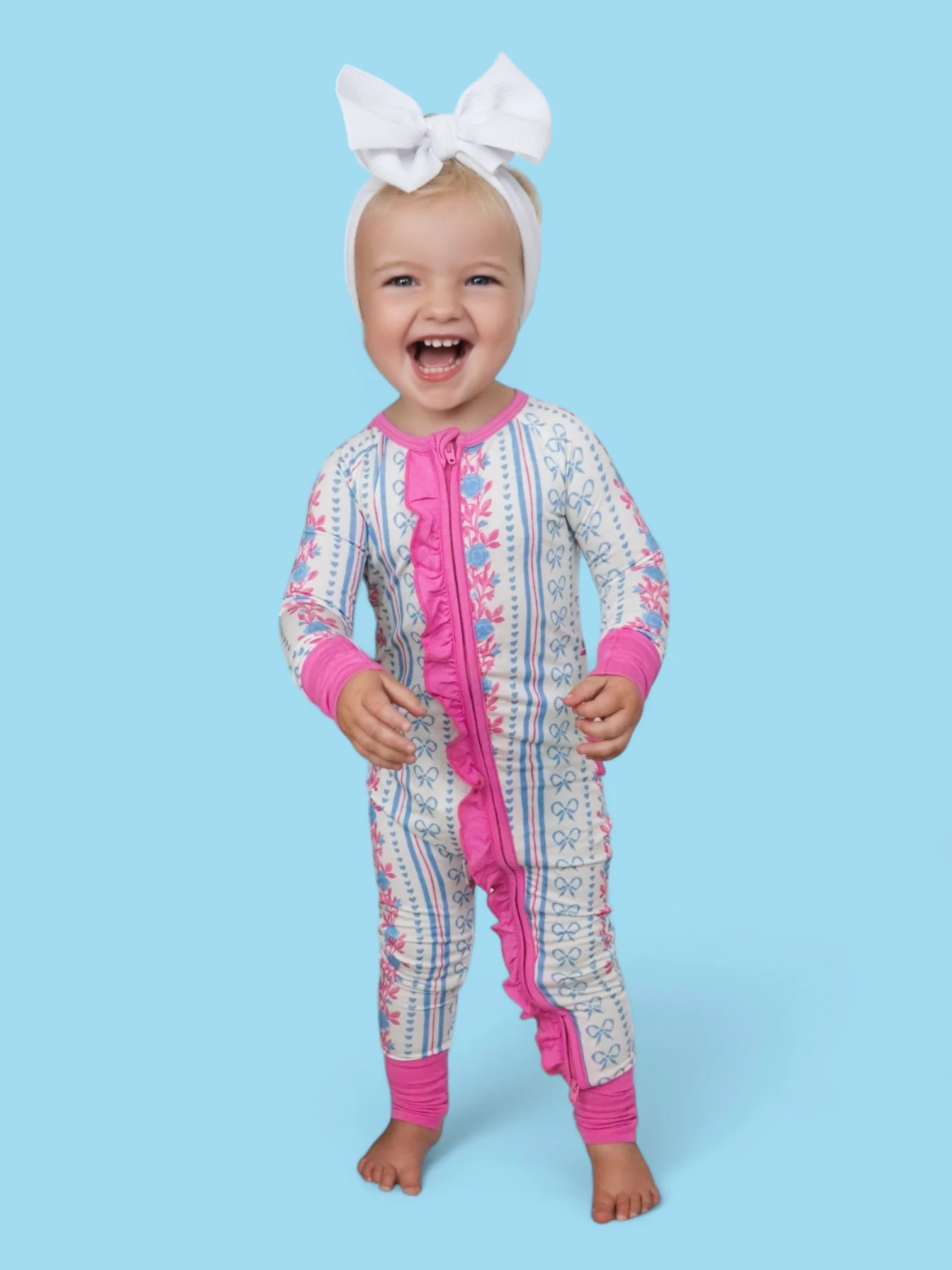 PETITE POSIE DREAM RUFFLE ROMPER - Image 3