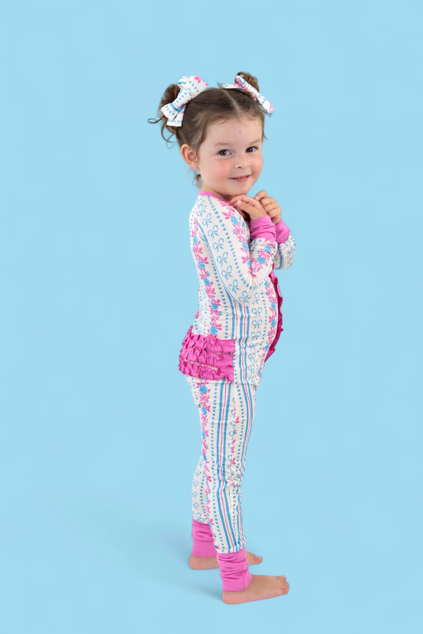 PETITE POSIE DREAM RUFFLE ROMPER - Image 9