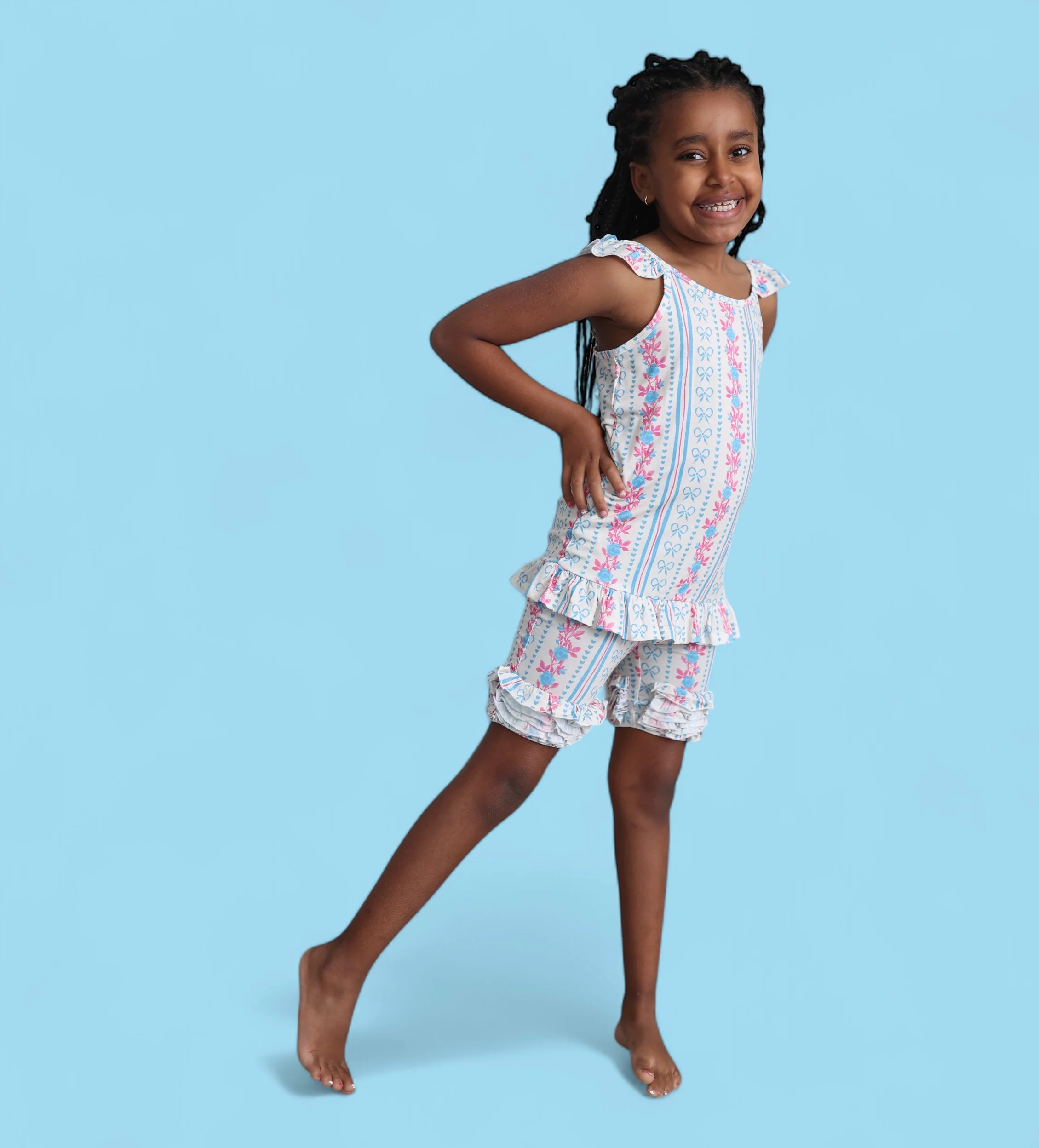 PETITE POSIE DREAM RUFFLE SHORTS - Image 2