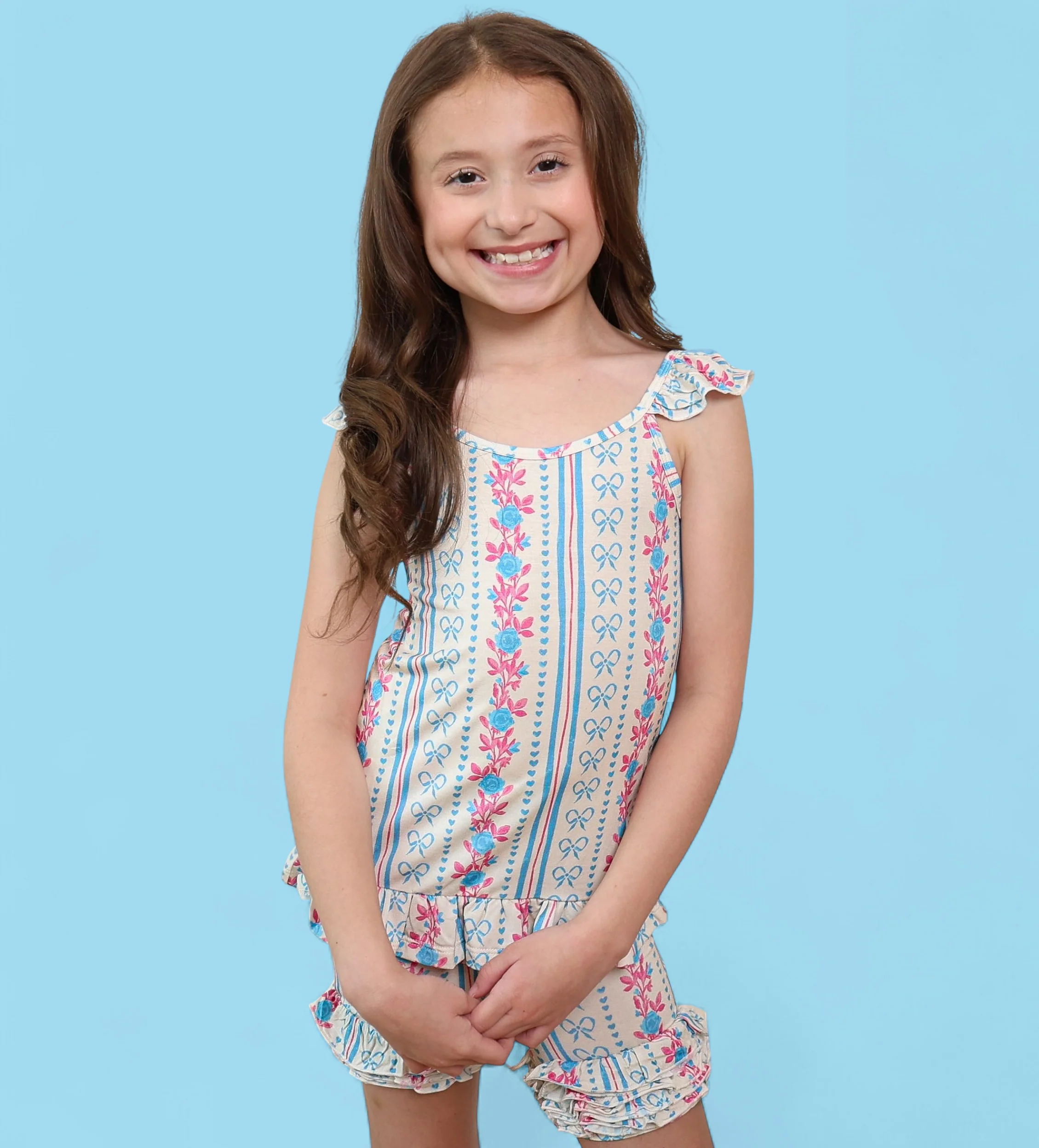 PETITE POSIE DREAM RUFFLE TANK - Image 13