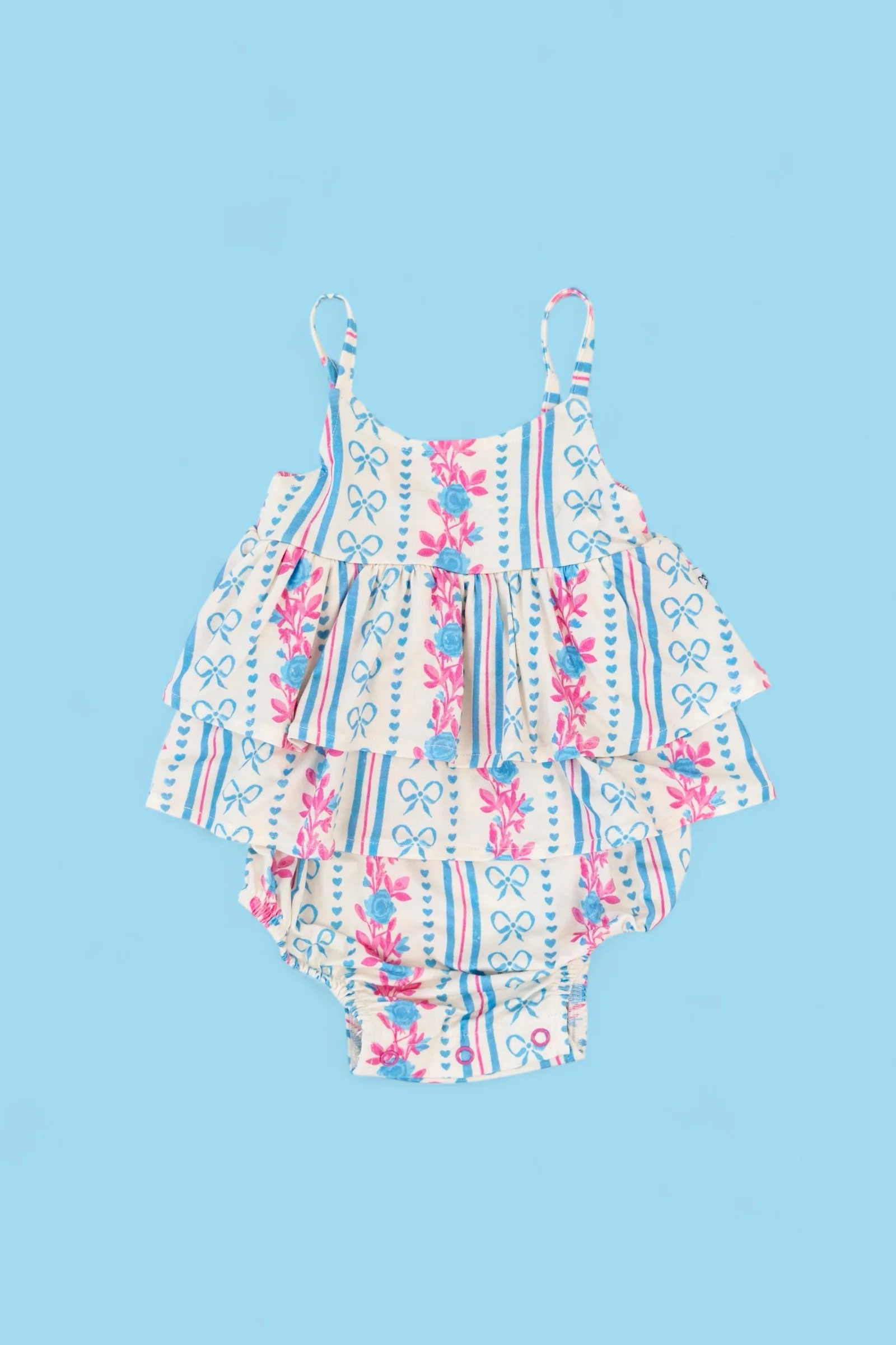 PETITE POSIE DREAM RUFFLED BUBBLE ROMPER - Image 2