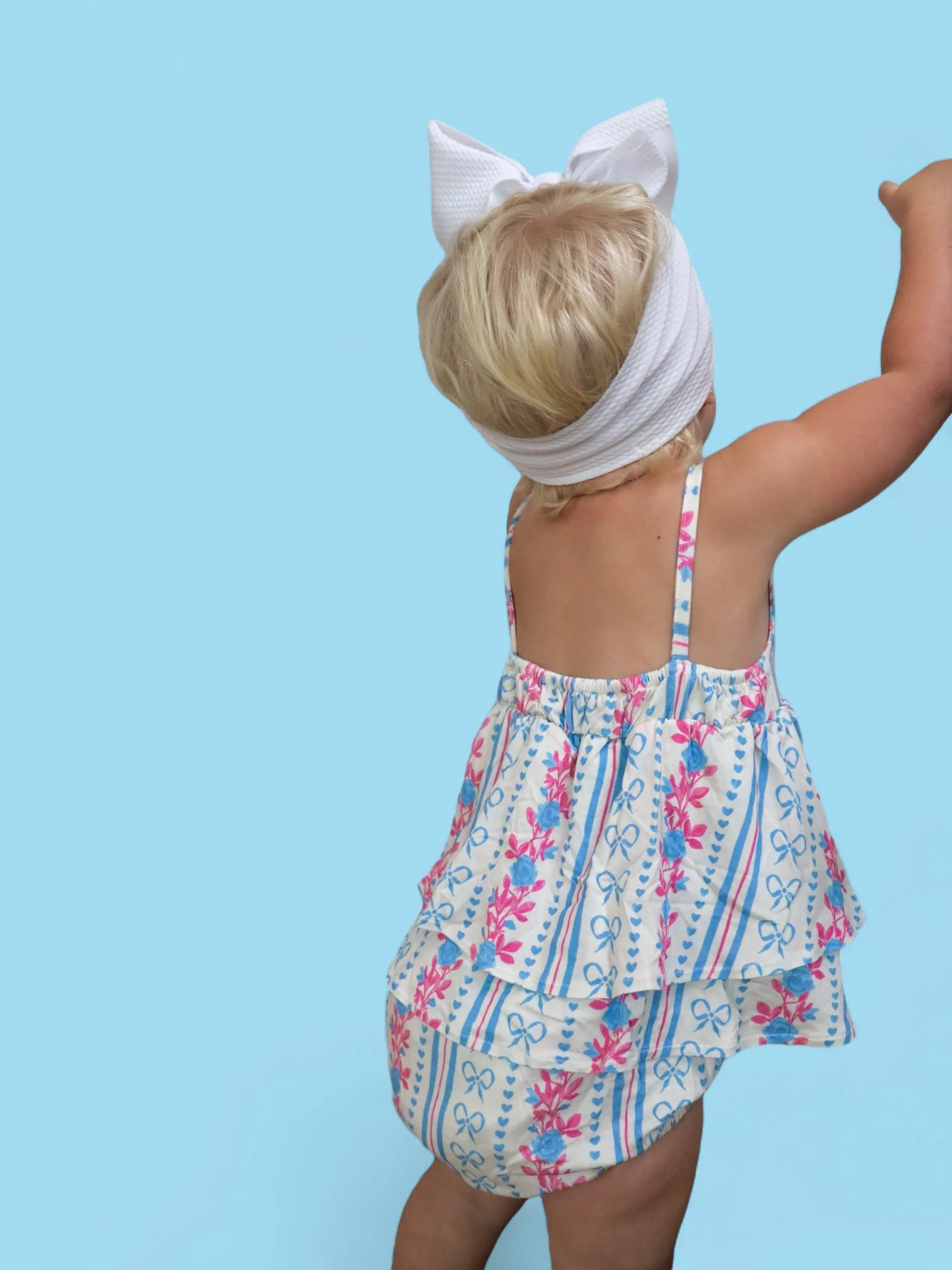 PETITE POSIE DREAM RUFFLED BUBBLE ROMPER - Image 5