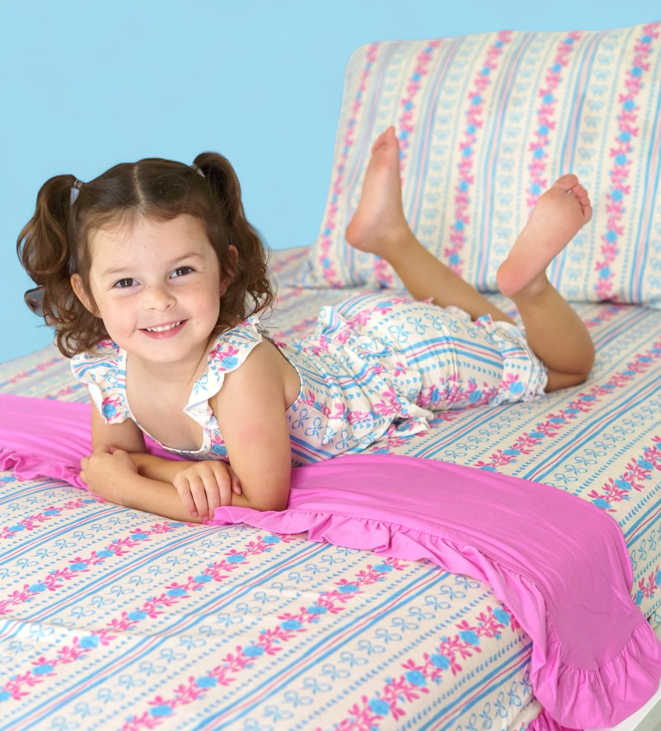 PETITE POSIE DREAM TWIN SHEET SET