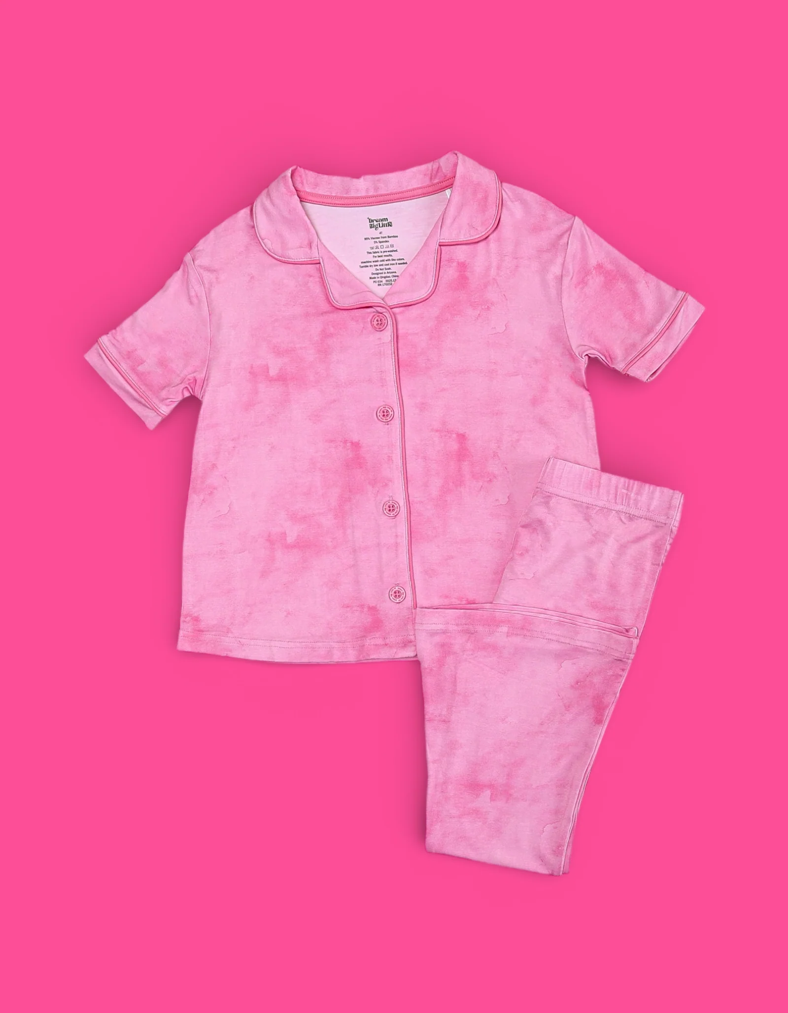 PINK DAYDREAM DREAM GIRL'S FLARE SET - Image 2