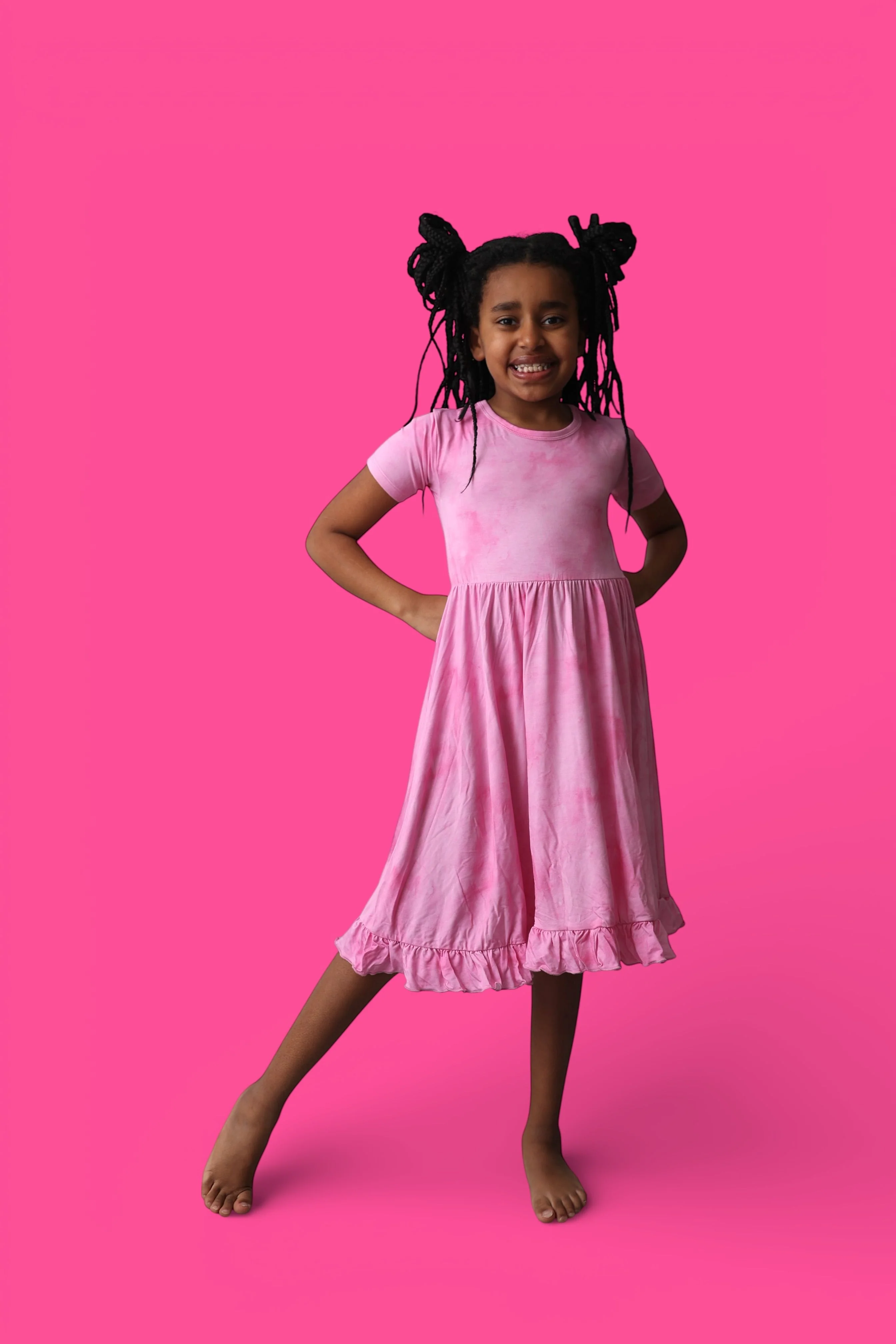 PINK DAYDREAM DREAM RUFFLE DRESS - Image 10